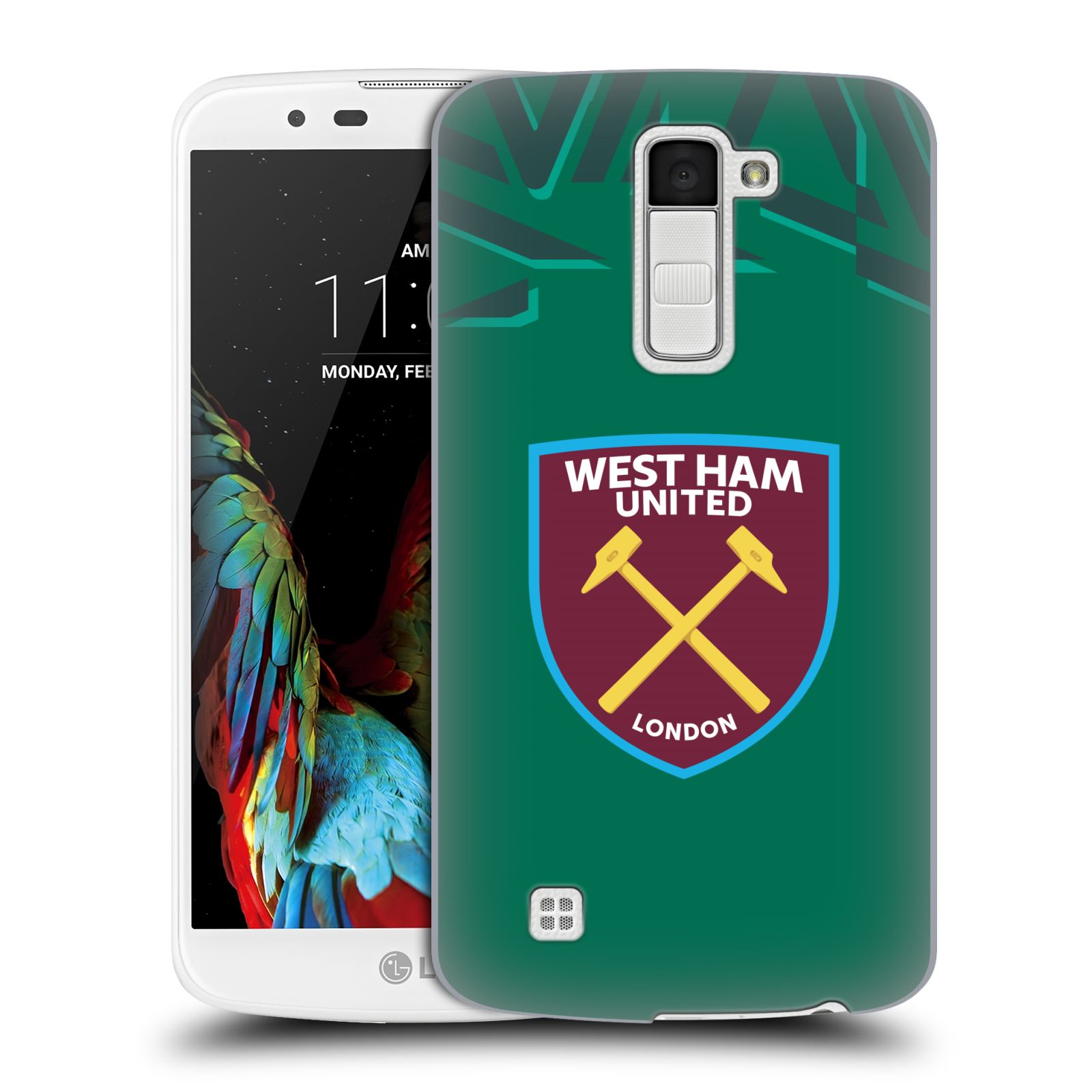 OFFICIAL WEST HAM UNITED FC 2019/20 CREST KIT HARD BACK CASE FOR LG PHONES 3 - 第 11/13 張圖片