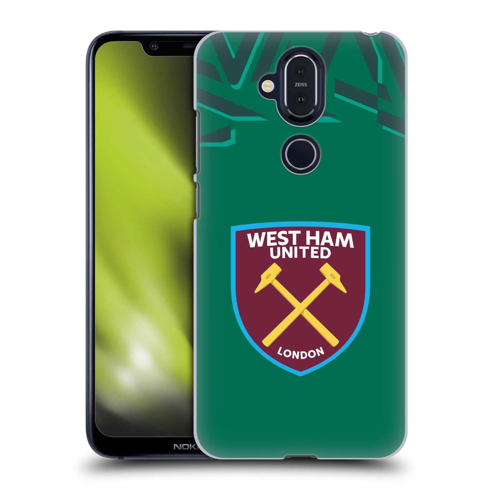 OFFICIAL WEST HAM UNITED FC 2019/20 CREST KIT HARD BACK CASE FOR NOKIA PHONES 1 - 第 11/13 張圖片
