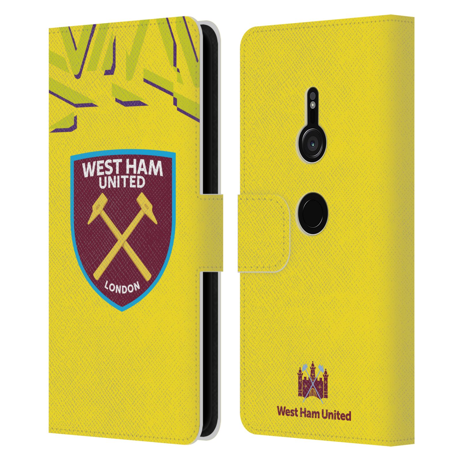 WEST HAM UNITED FC 2019/20 CREST KIT LEATHER BOOK WALLET CASE FOR SONY PHONES 1 - 第 8/12 張圖片