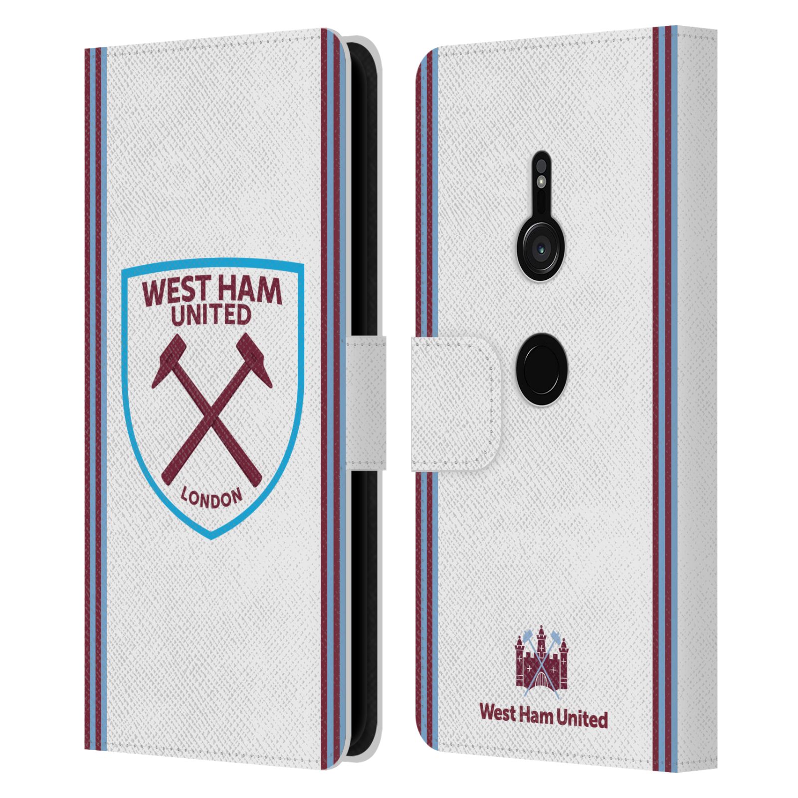 WEST HAM UNITED FC 2019/20 CREST KIT LEATHER BOOK WALLET CASE FOR SONY PHONES 1 - 第 7/12 張圖片