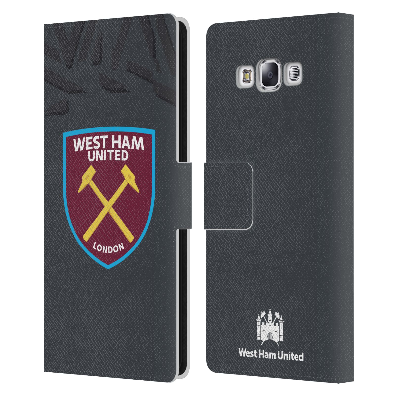 5G Official West Ham United FC Home 2019/20 Crest Kit Leather Book Wallet Case Cover Compatible For Samsung Galaxy S20+ S20