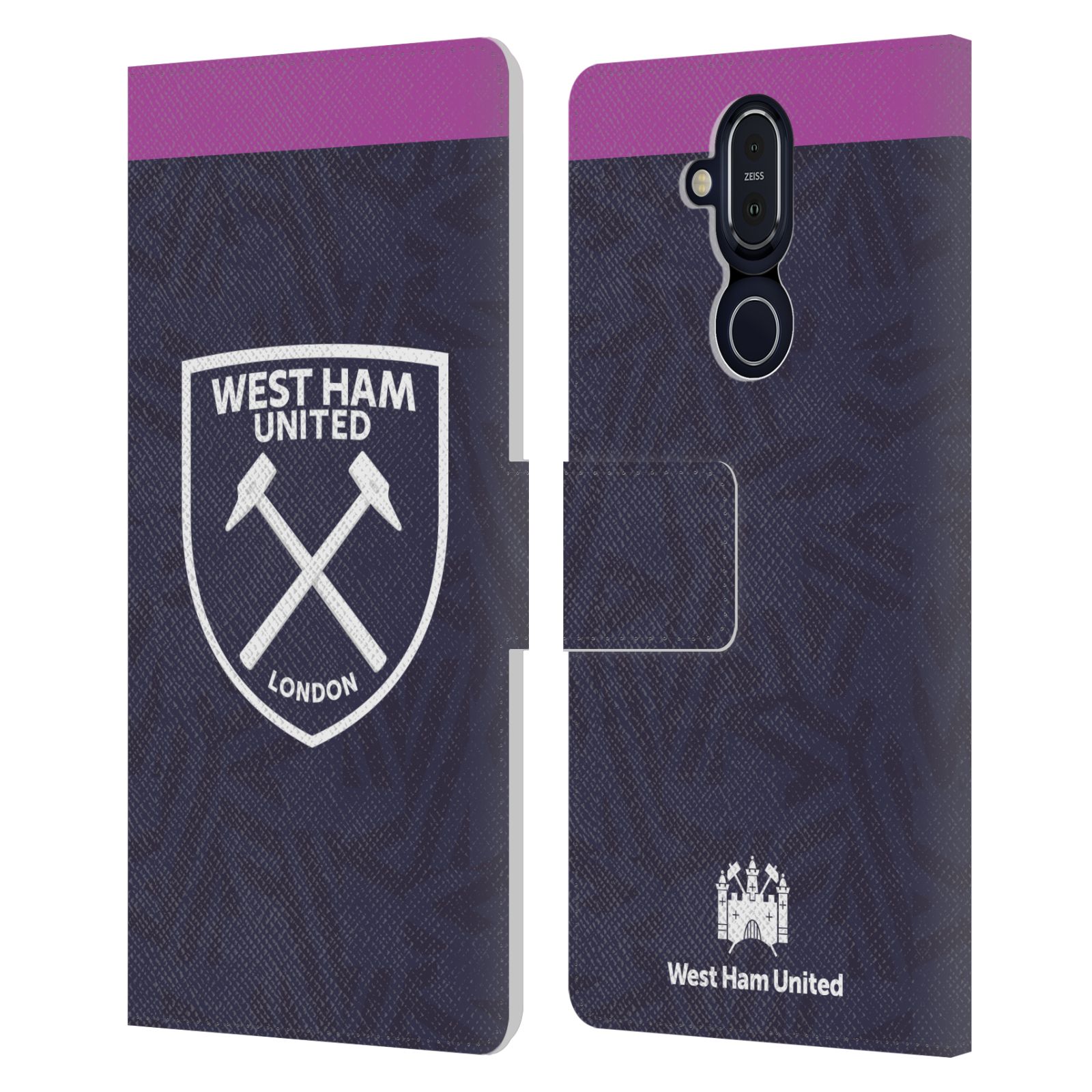 OFFICIAL WEST HAM UNITED FC 2019/20 CREST KIT LEATHER BOOK CASE FOR NOKIA PHONES - 第 11/12 張圖片