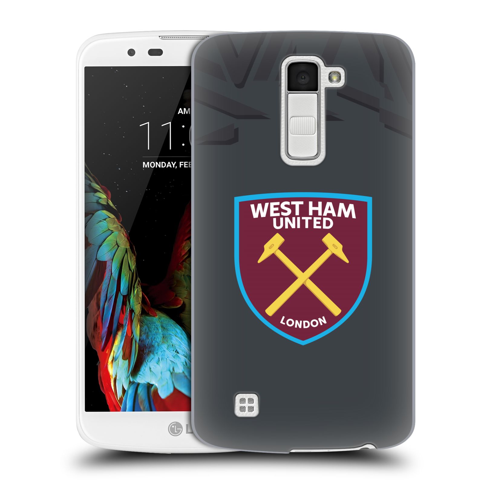 OFFICIAL WEST HAM UNITED FC 2019/20 CREST KIT HARD BACK CASE FOR LG PHONES 3 - 第 13/13 張圖片