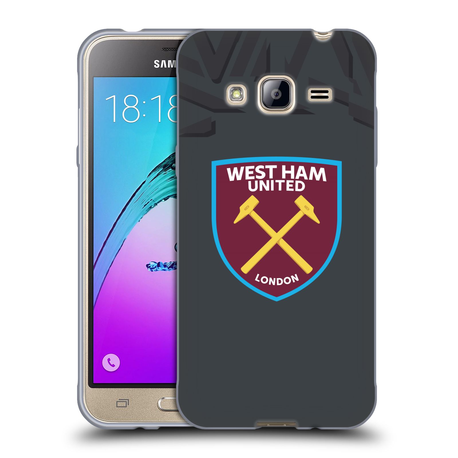 OFFICIAL WEST HAM UNITED FC 2019/20 CREST KIT GEL CASE FOR SAMSUNG PHONES 3 - Picture 13 of 13