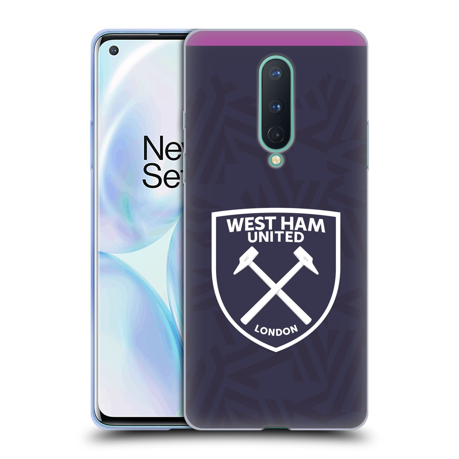 WEST HAM UNITED FC 2019/20 CREST KIT SOFT GEL CASE FOR AMAZON ASUS ONEPLUS - 第 12/13 張圖片