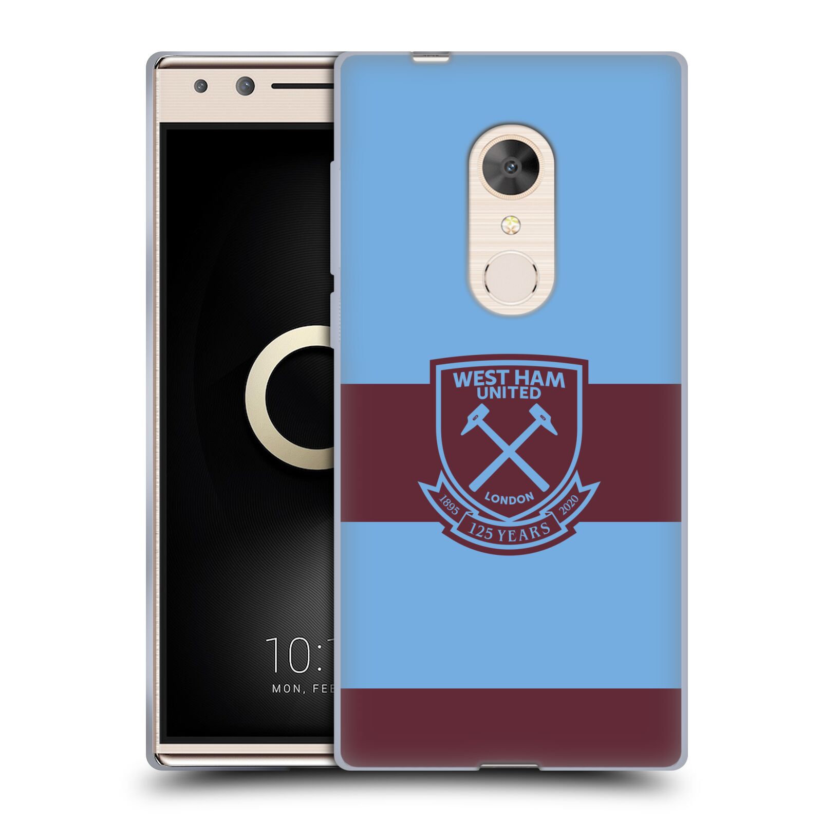 OFFICIAL WEST HAM UNITED FC 2020/21 CREST KIT SOFT GEL CASE FOR ALCATEL PHONES - 第 8/12 張圖片