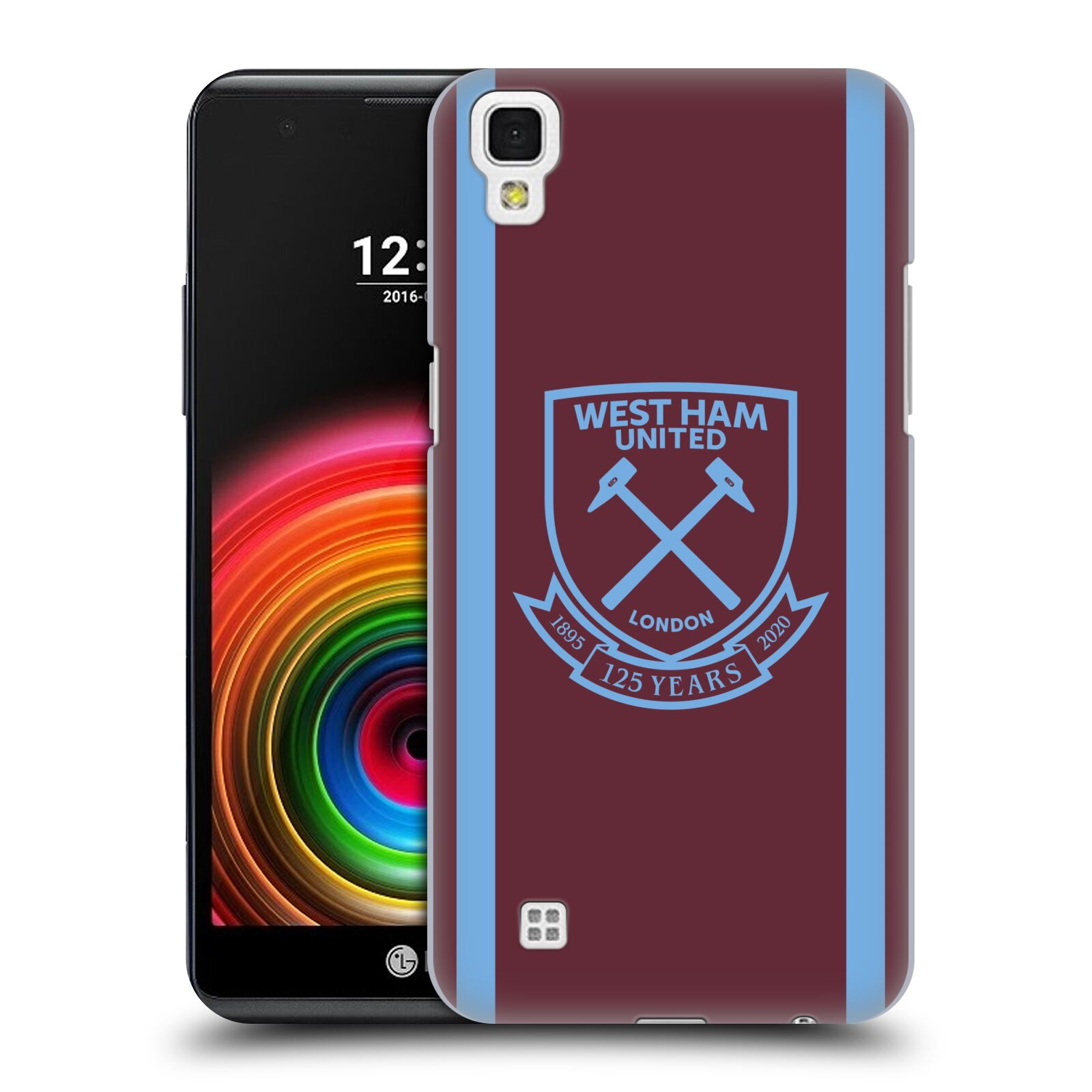 OFFICIAL WEST HAM UNITED FC 2020/21 CREST KIT HARD BACK CASE FOR LG PHONES 2 - 第 10/12 張圖片