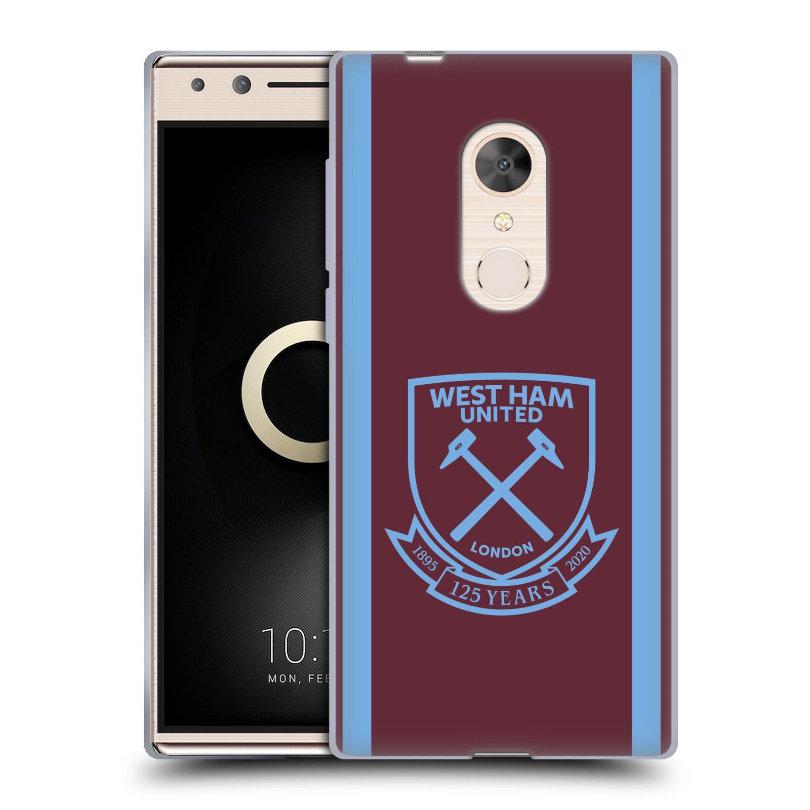 OFFICIAL WEST HAM UNITED FC 2020/21 CREST KIT SOFT GEL CASE FOR ALCATEL PHONES - 第 10/12 張圖片