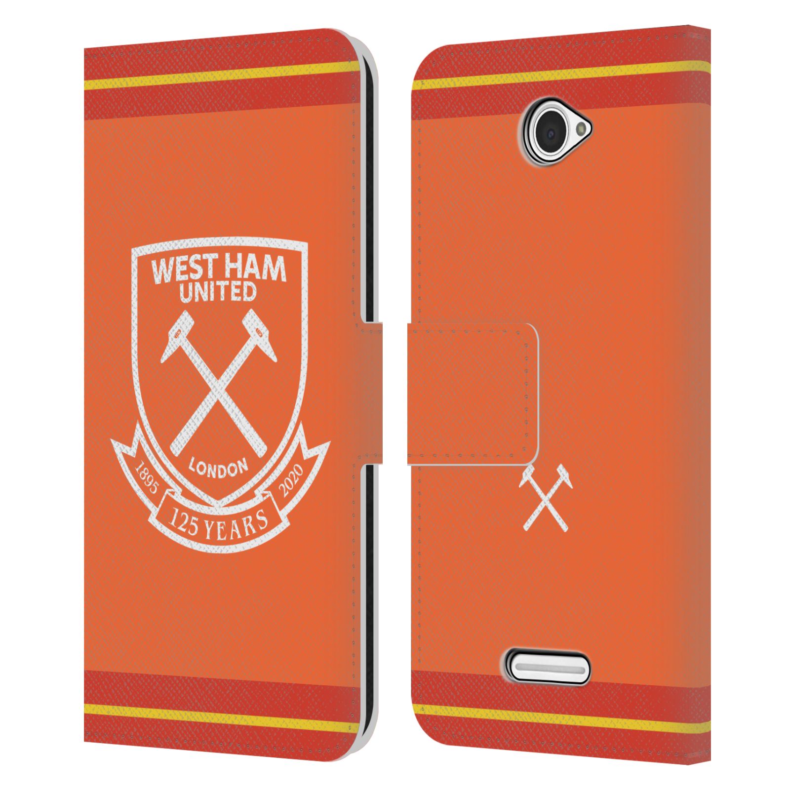 WEST HAM UNITED FC 2020/21 CREST KIT LEATHER BOOK WALLET CASE FOR SONY PHONES 2 - 第 8/11 張圖片