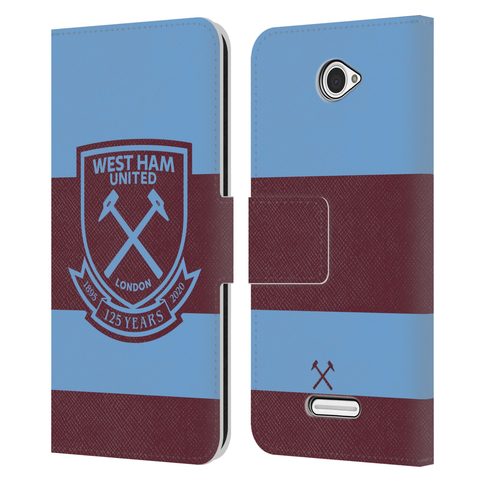 WEST HAM UNITED FC 2020/21 CREST KIT LEATHER BOOK WALLET CASE FOR SONY PHONES 2 - 第 7/11 張圖片