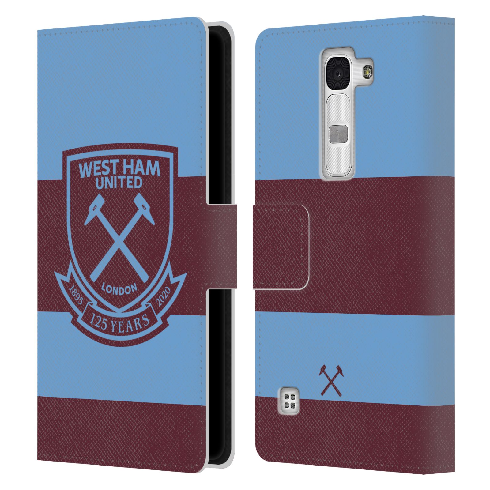 OFFICIAL WEST HAM UNITED FC 2020/21 CREST KIT LEATHER BOOK CASE FOR LG PHONES 2 - 第 7/11 張圖片