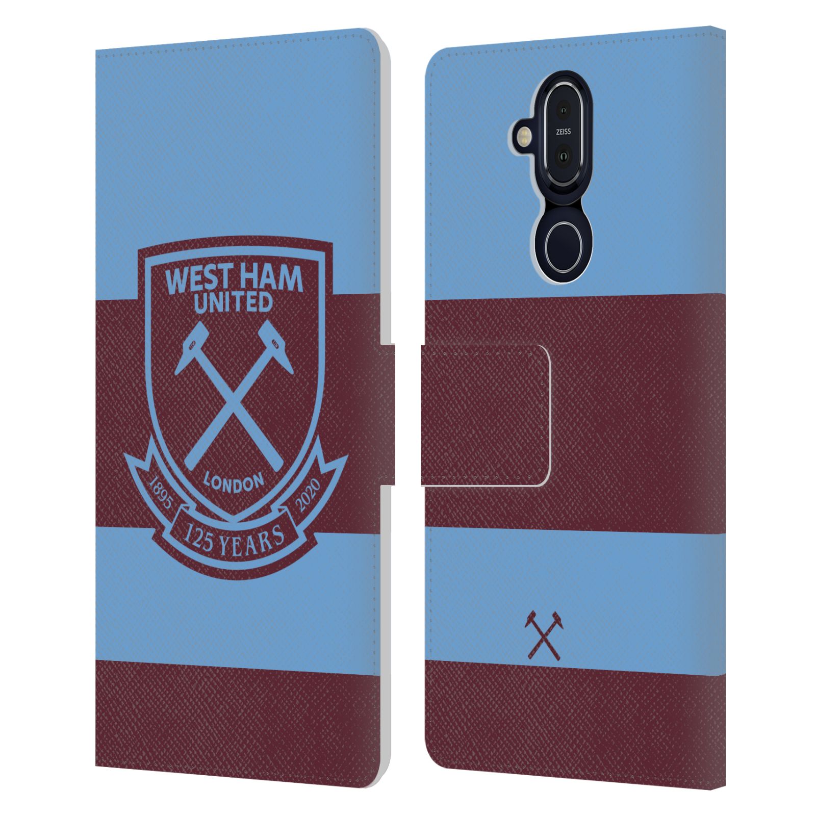 OFFICIAL WEST HAM UNITED FC 2020/21 CREST KIT LEATHER BOOK CASE FOR NOKIA PHONES - 第 7/11 張圖片