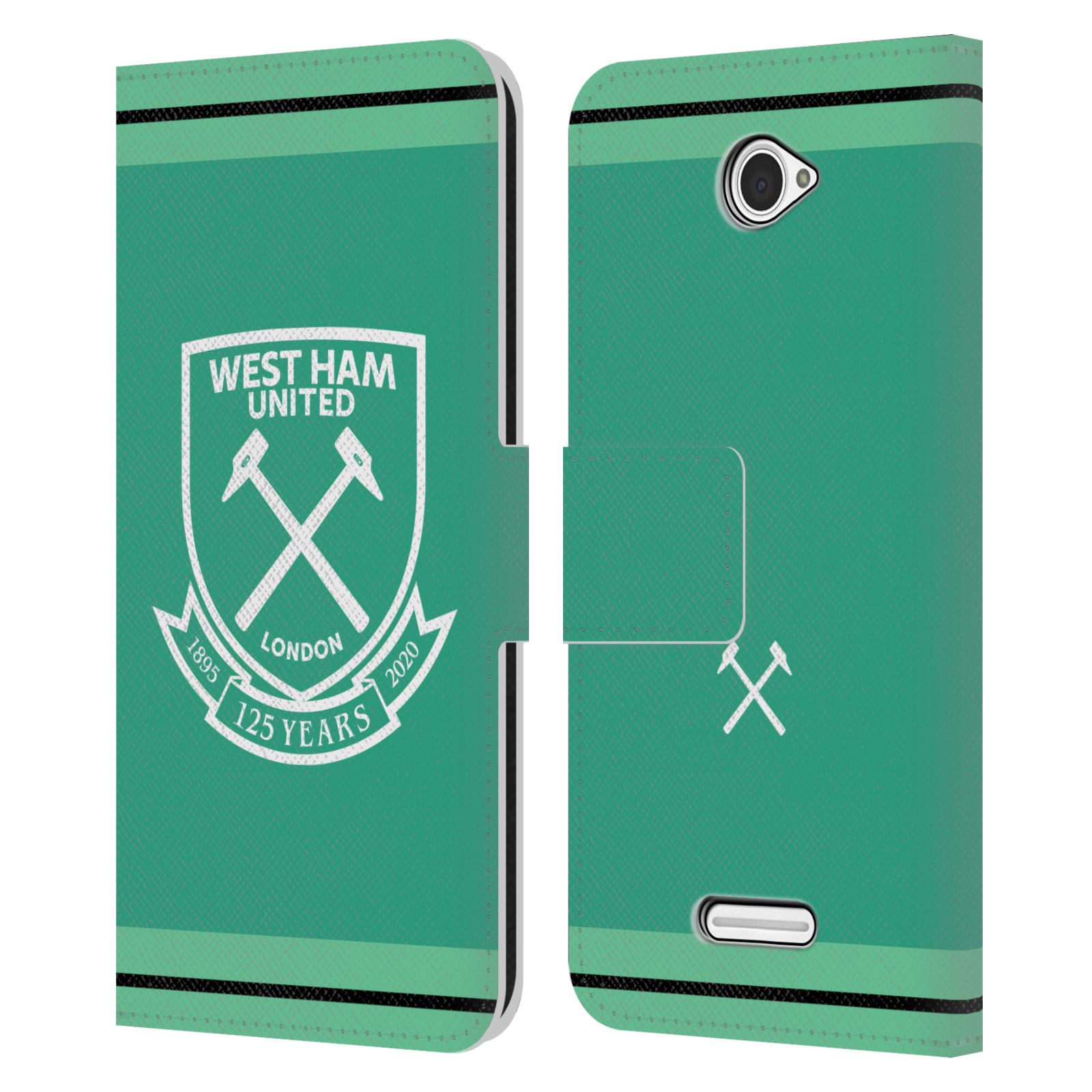 WEST HAM UNITED FC 2020/21 CREST KIT LEATHER BOOK WALLET CASE FOR SONY PHONES 2 - 第 10/11 張圖片