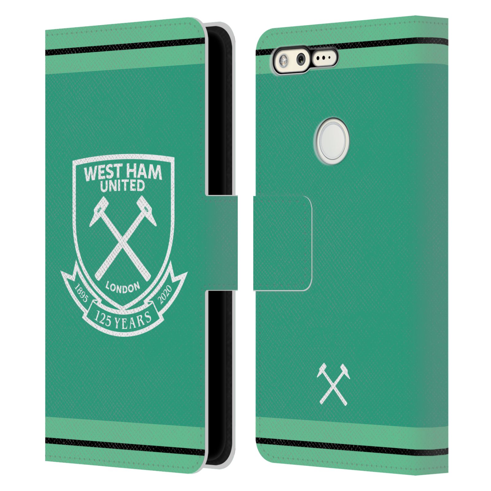 WEST HAM UNITED FC 2020/21 CREST KIT LEATHER BOOK WALLET CASE FOR GOOGLE PHONES - 第 10/11 張圖片