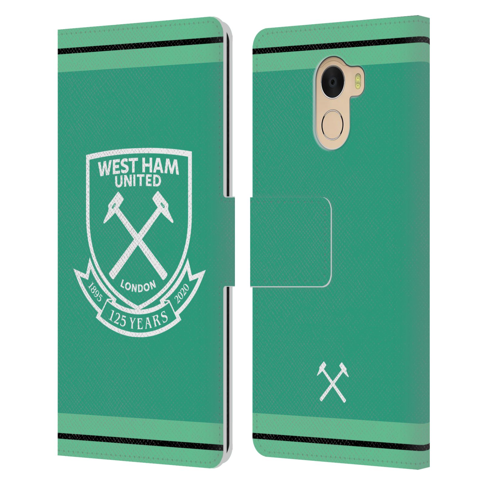 WEST HAM UNITED FC 2020/21 CREST KIT LEATHER BOOK CASE FOR WILEYFOX & ESSENTIAL - 第 10/11 張圖片