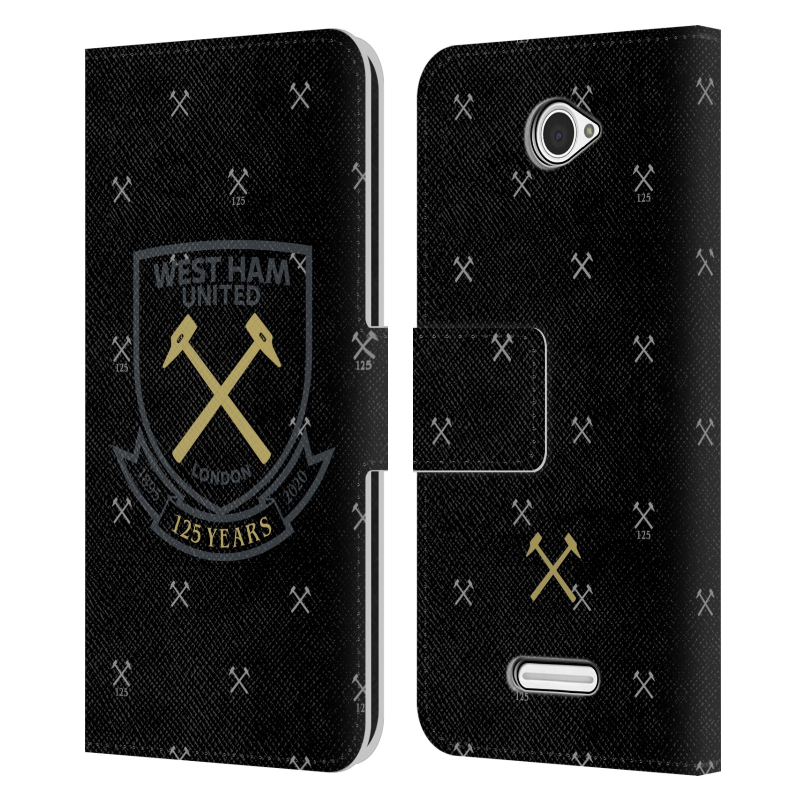WEST HAM UNITED FC 2020/21 CREST KIT LEATHER BOOK WALLET CASE FOR SONY PHONES 2 - 第 11/11 張圖片