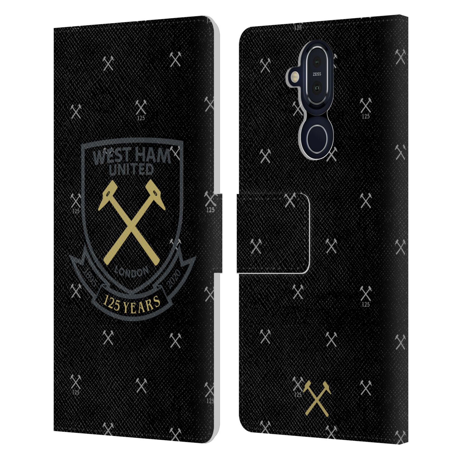 OFFICIAL WEST HAM UNITED FC 2020/21 CREST KIT LEATHER BOOK CASE FOR NOKIA PHONES - 第 11/11 張圖片