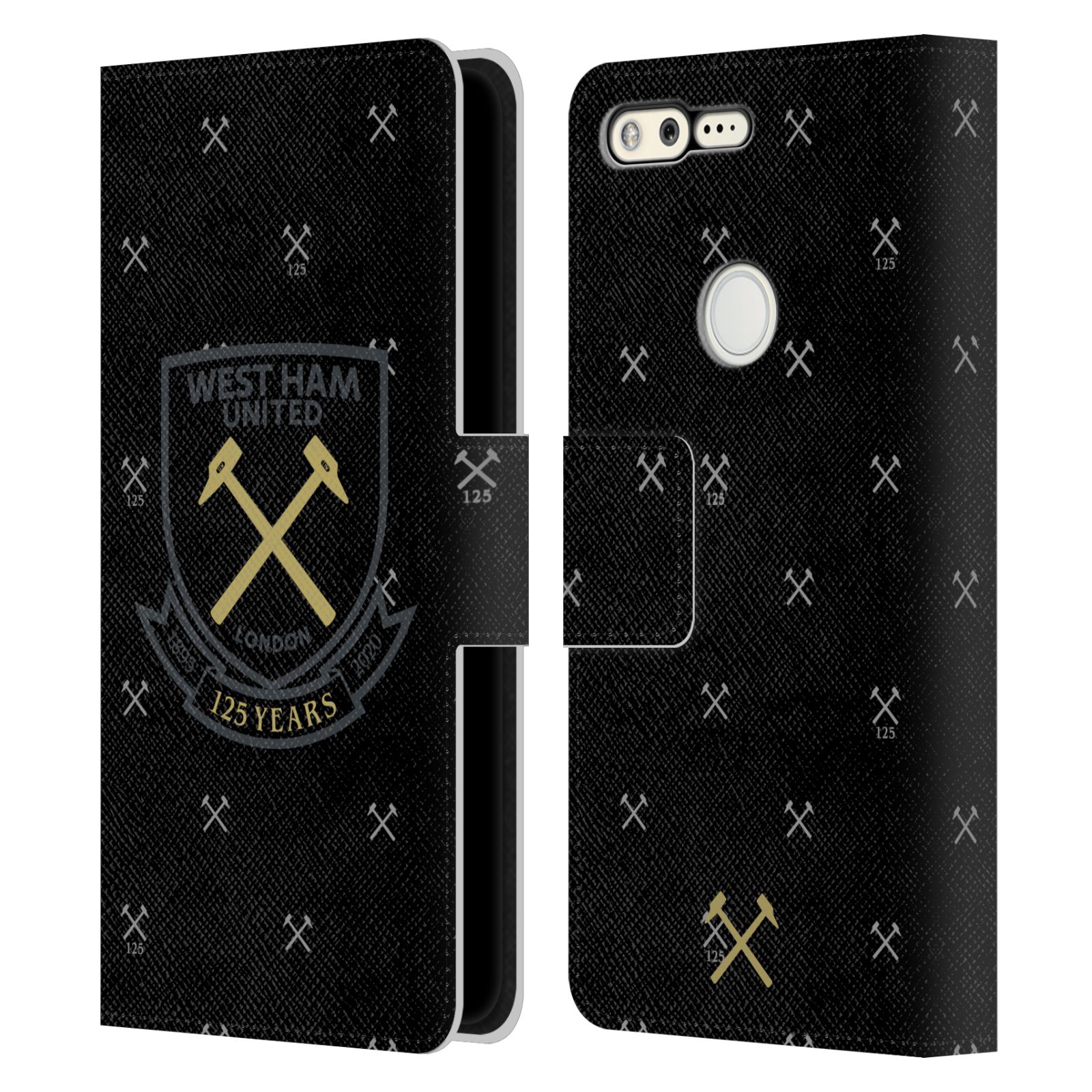 WEST HAM UNITED FC 2020/21 CREST KIT LEATHER BOOK WALLET CASE FOR GOOGLE PHONES - 第 11/11 張圖片