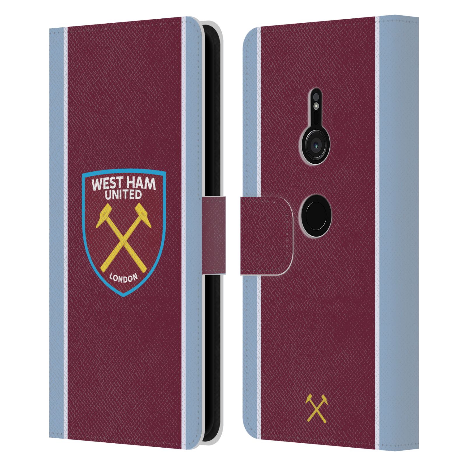 WEST HAM UNITED FC 2021/22 CREST KIT LEATHER BOOK WALLET CASE FOR SONY PHONES 1 - 第 9/12 張圖片