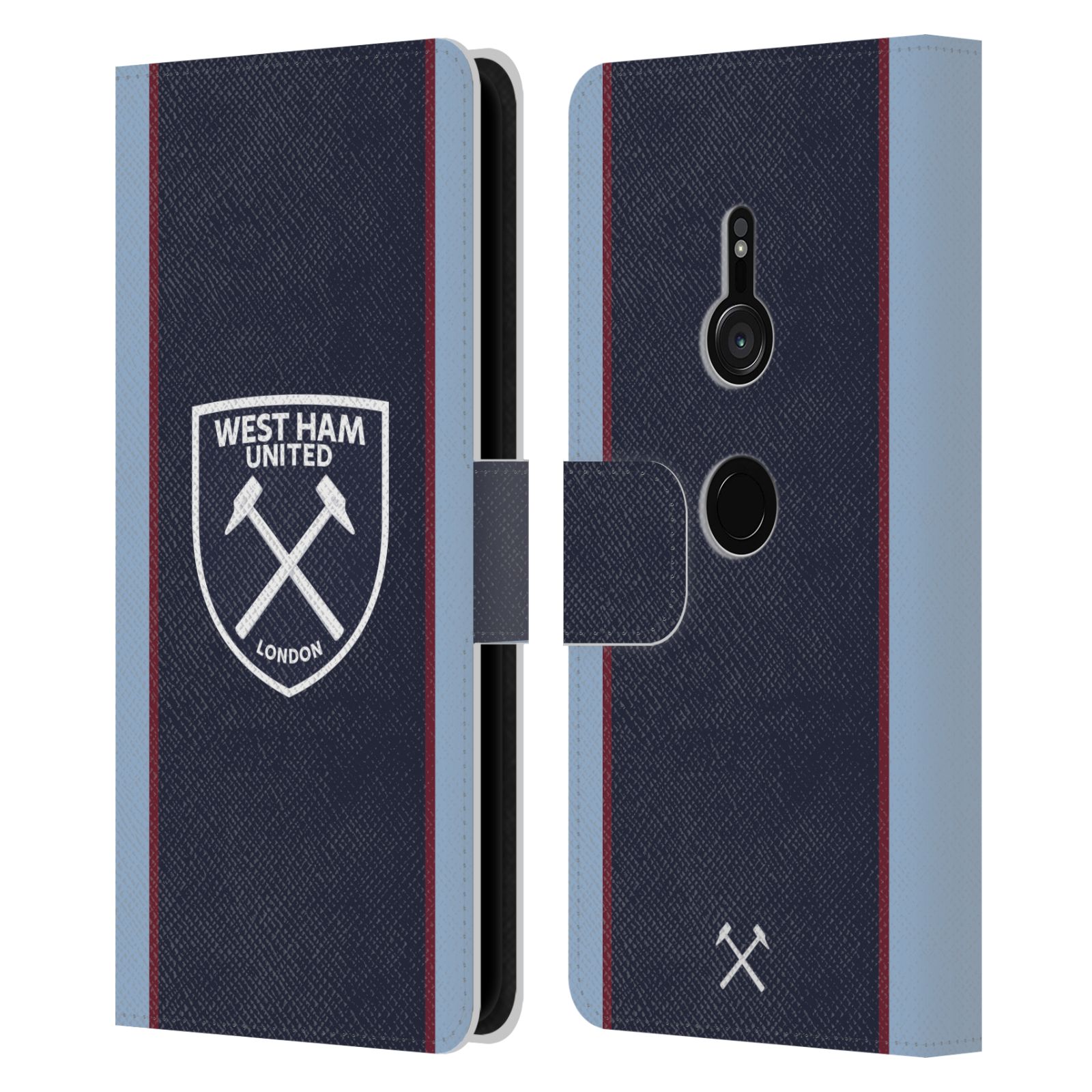 WEST HAM UNITED FC 2021/22 CREST KIT LEATHER BOOK WALLET CASE FOR SONY PHONES 1 - 第 11/12 張圖片