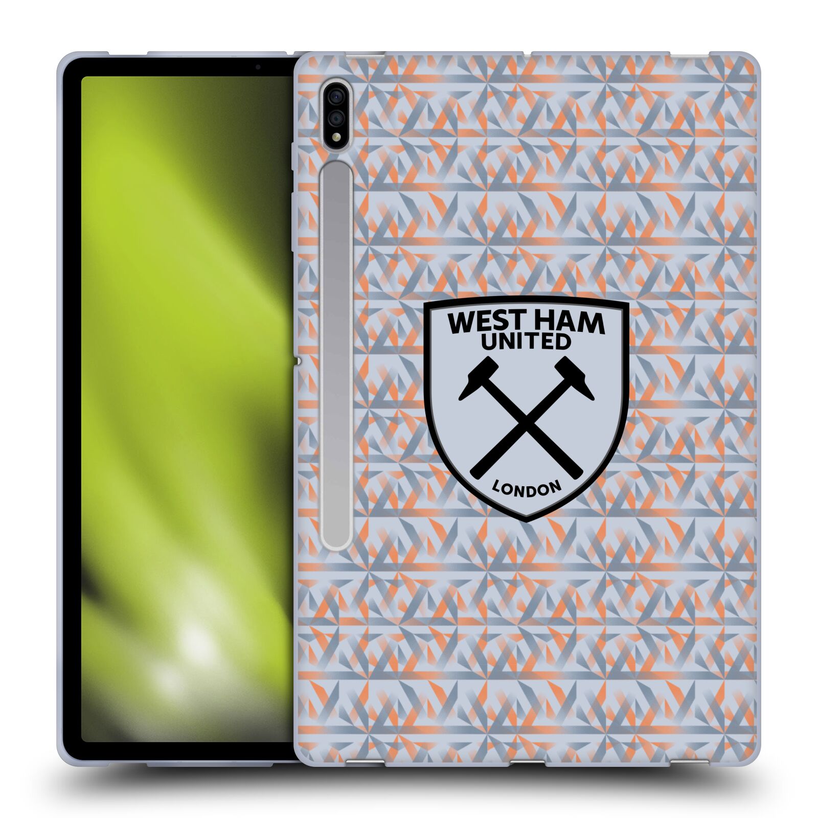 OFFICIAL WEST HAM UNITED FC 2022/23 CREST KIT GEL CASE FOR SAMSUNG TABLETS 1 - Picture 9 of 12