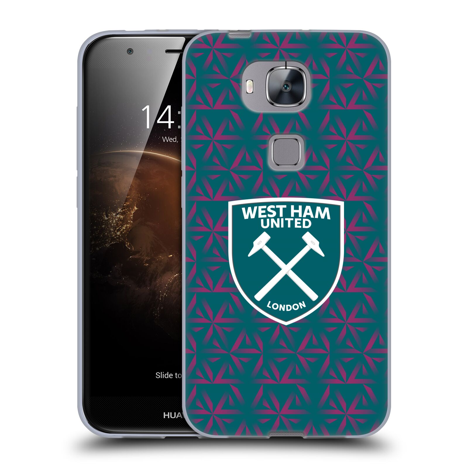 OFFICIAL WEST HAM UNITED FC 2022/23 CREST KIT SOFT GEL CASE FOR HUAWEI PHONES 2 - 第 11/12 張圖片