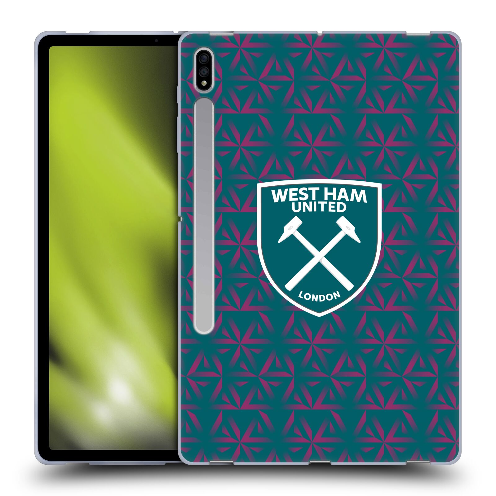 OFFICIAL WEST HAM UNITED FC 2022/23 CREST KIT GEL CASE FOR SAMSUNG TABLETS 1 - Picture 11 of 12