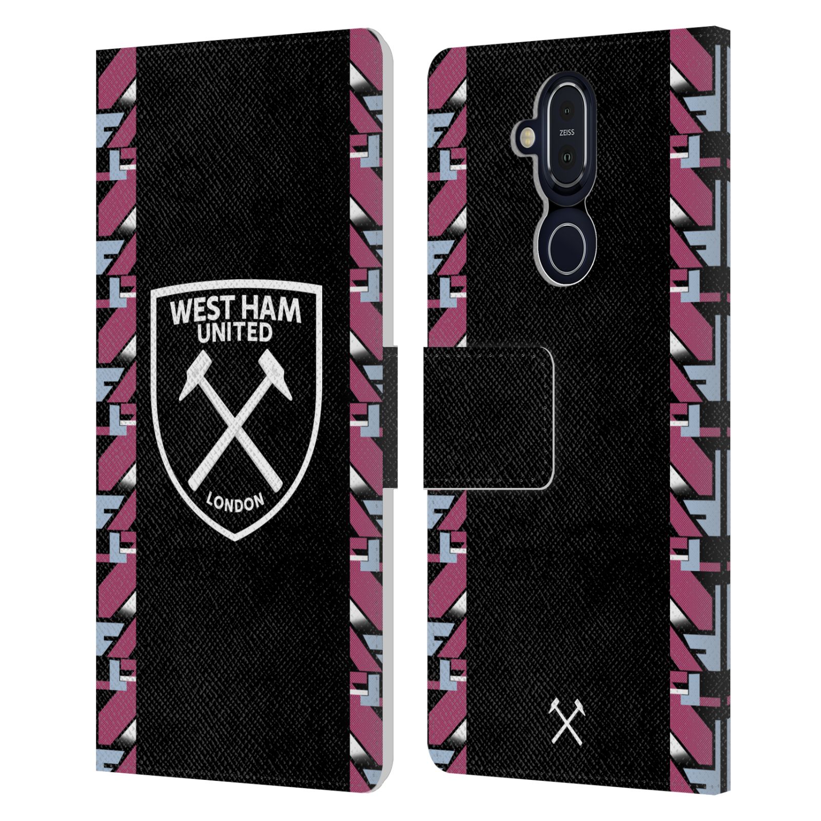 OFFICIAL WEST HAM UNITED FC 2022/23 CREST KIT LEATHER BOOK CASE FOR NOKIA PHONES - Picture 7 of 11