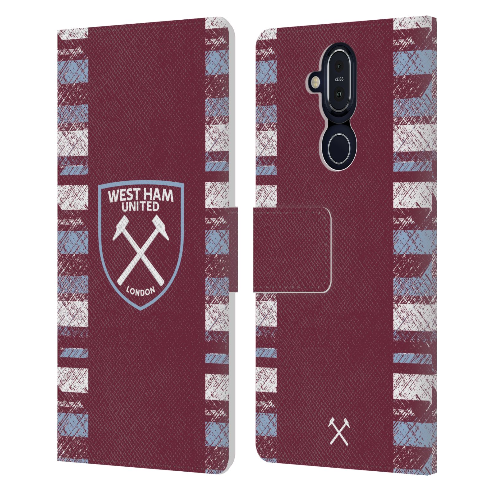 OFFICIAL WEST HAM UNITED FC 2022/23 CREST KIT LEATHER BOOK CASE FOR NOKIA PHONES - Picture 9 of 11
