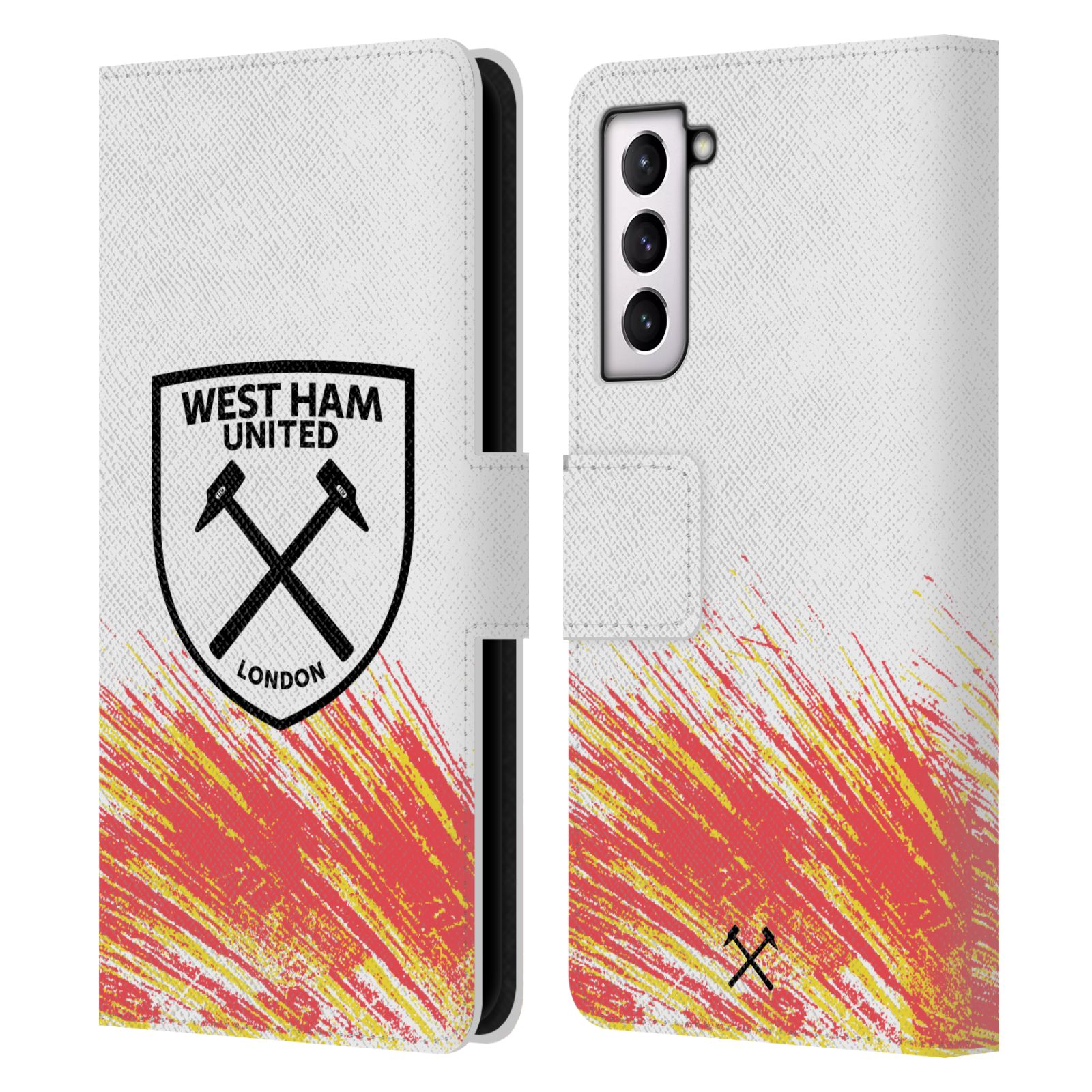 WEST HAM UNITED FC 2022/23 CREST KIT LEATHER BOOK CASE FOR SAMSUNG PHONES 4 - Picture 11 of 11