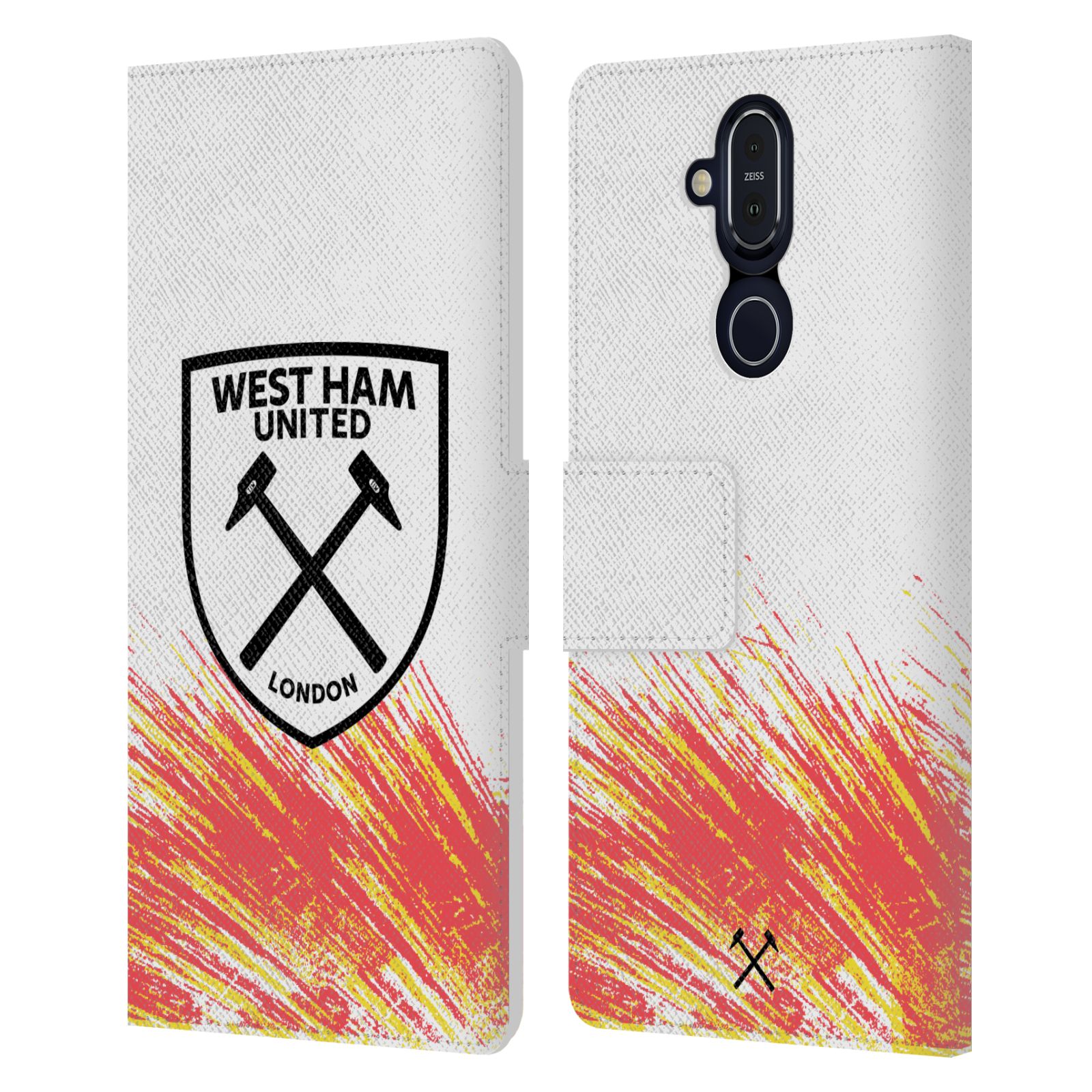 OFFICIAL WEST HAM UNITED FC 2022/23 CREST KIT LEATHER BOOK CASE FOR NOKIA PHONES - Picture 11 of 11