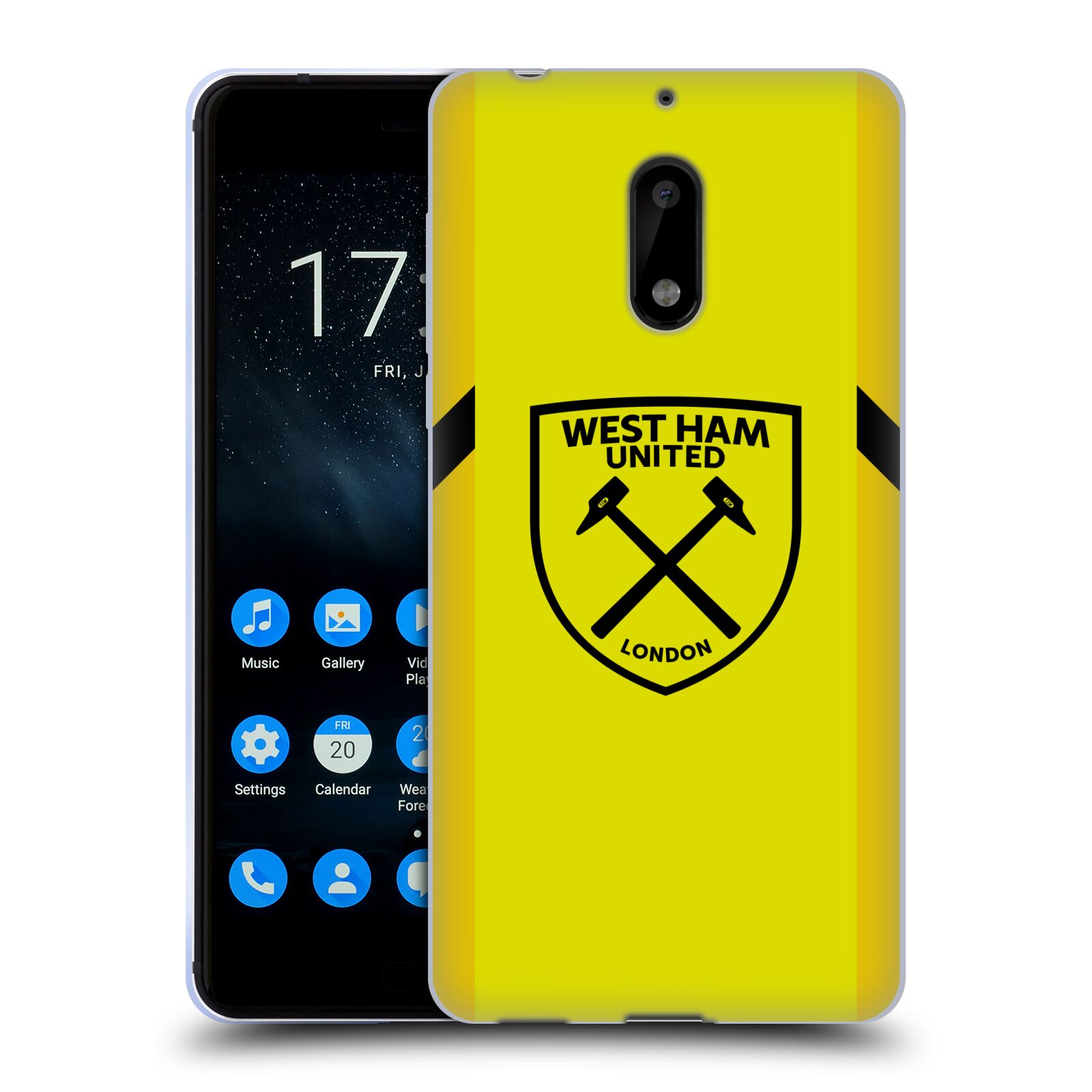 OFFICIAL WEST HAM UNITED FC 2023/24 CREST KIT SOFT GEL CASE FOR NOKIA PHONES 1 - 第 9/13 張圖片