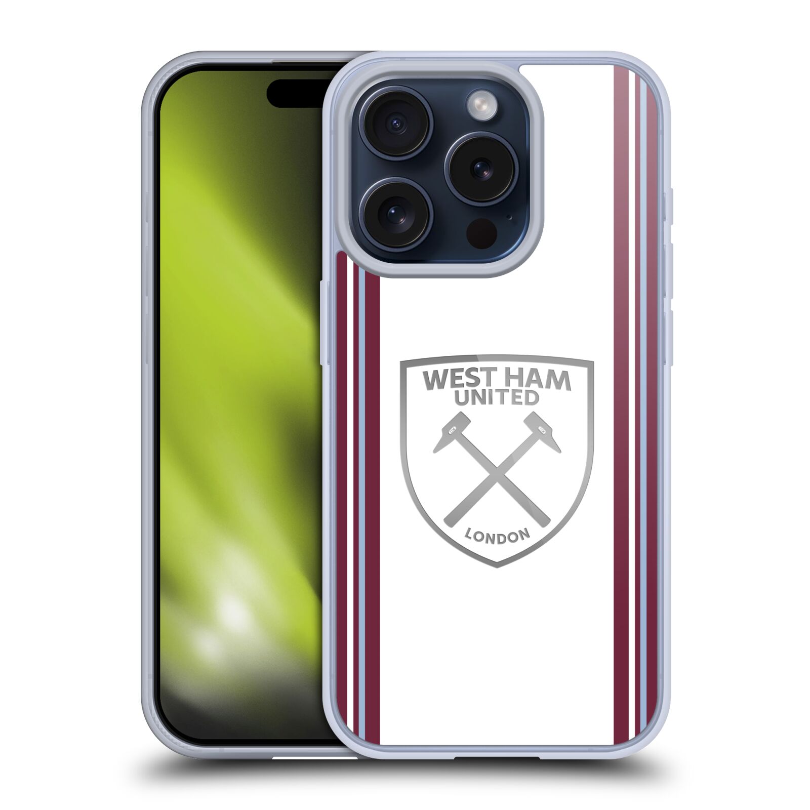 OFFICIAL WEST HAM UNITED FC 2023/24 CREST KIT GEL CASE FOR APPLE iPHONE PHONES - Picture 8 of 13