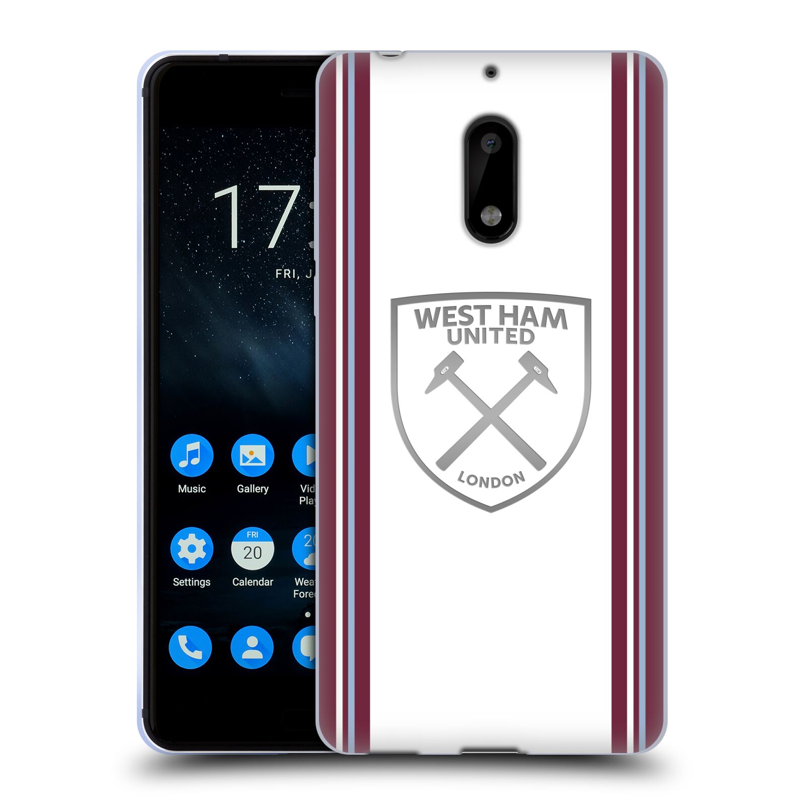 OFFICIAL WEST HAM UNITED FC 2023/24 CREST KIT SOFT GEL CASE FOR NOKIA PHONES 1 - 第 8/13 張圖片