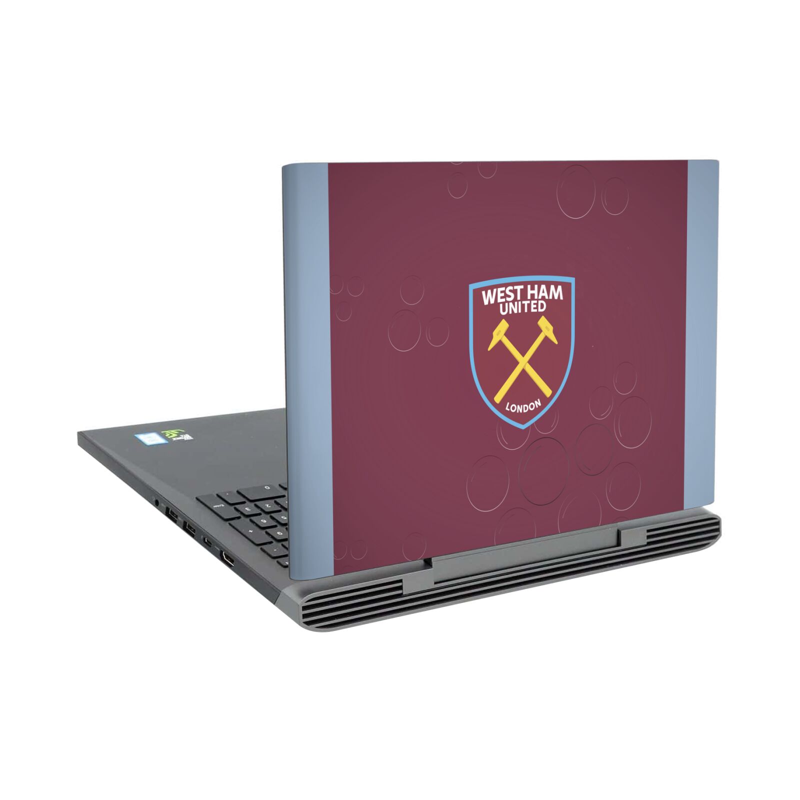 OFFICIAL WEST HAM UNITED FC 2023/24 CREST KIT VINYL SKIN FOR ASUS DELL HP XIAOMI - 第 8/8 張圖片
