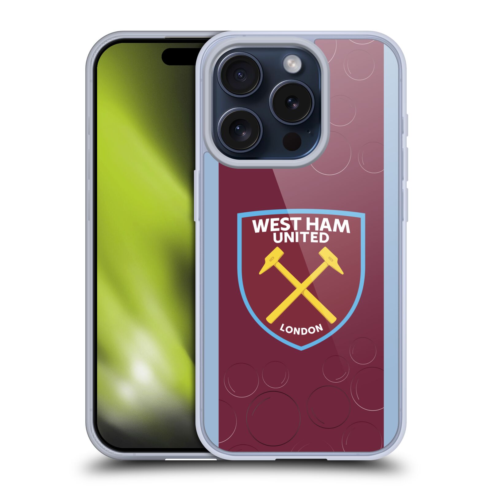 OFFICIAL WEST HAM UNITED FC 2023/24 CREST KIT GEL CASE FOR APPLE iPHONE PHONES - Picture 10 of 13