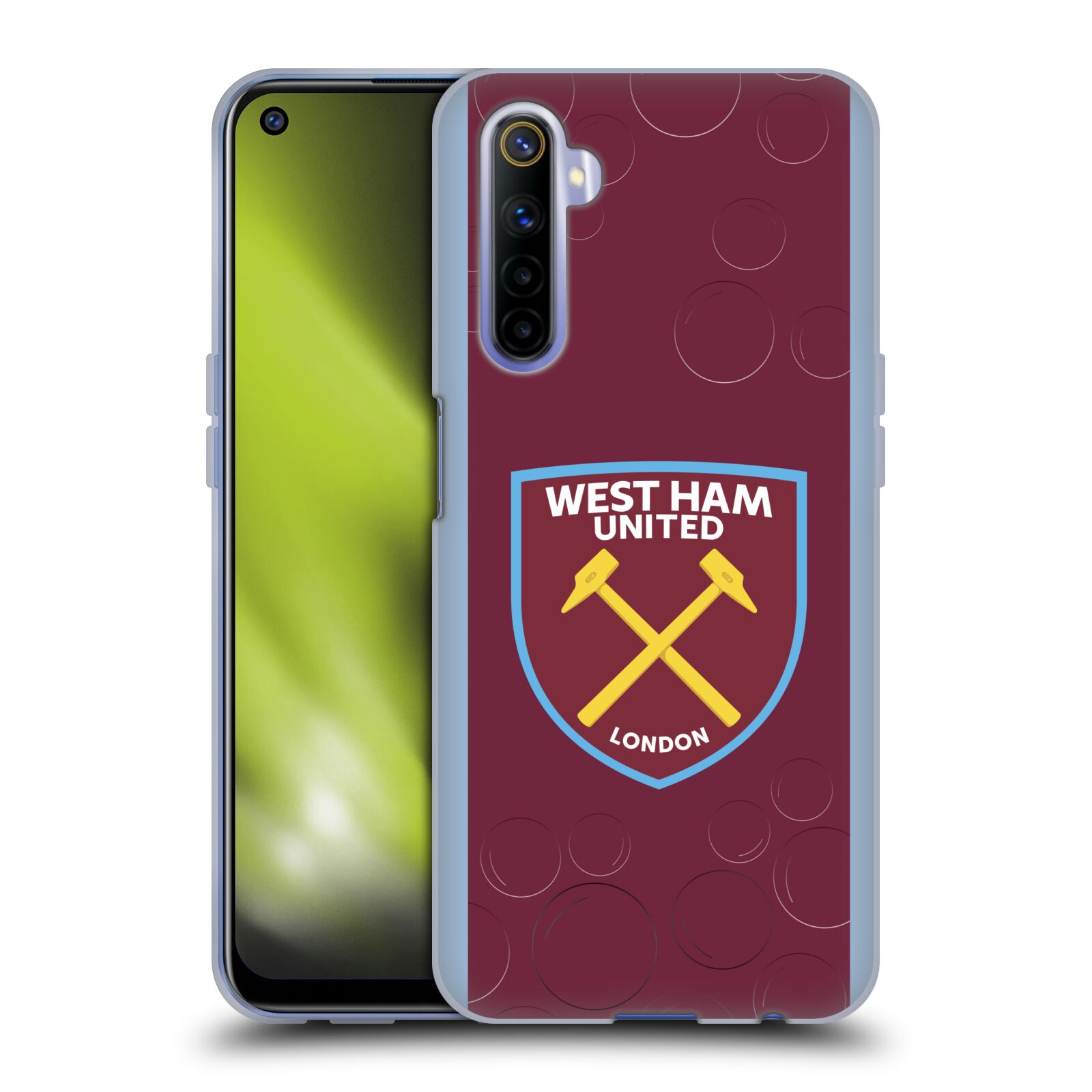 OFFICIAL WEST HAM UNITED FC 2023/24 CREST KIT SOFT GEL CASE FOR REALME PHONES - Picture 10 of 13