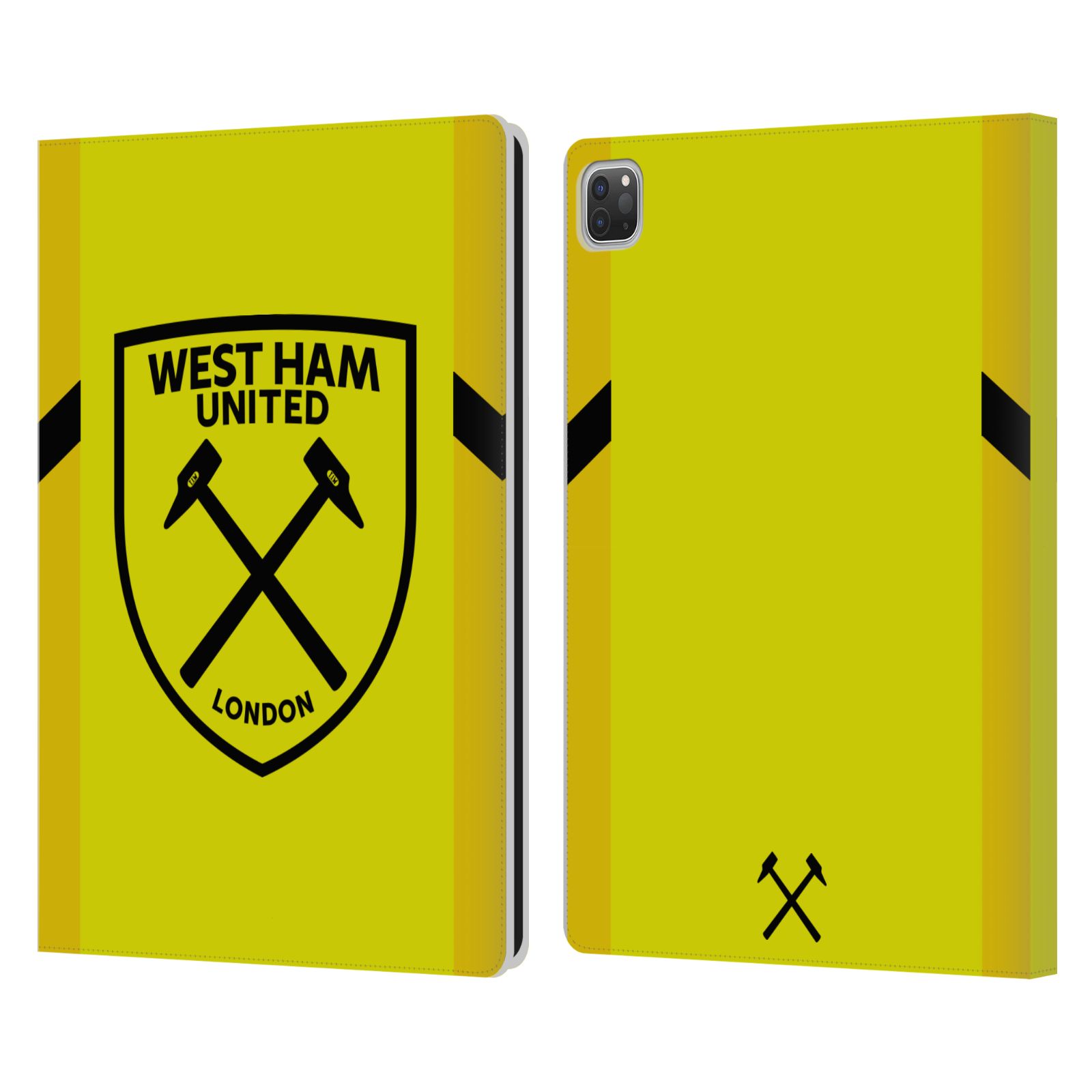 OFFICIAL WEST HAM UNITED FC 2023/24 CREST KIT LEATHER BOOK CASE FOR APPLE iPAD - Afbeelding 8 van 12