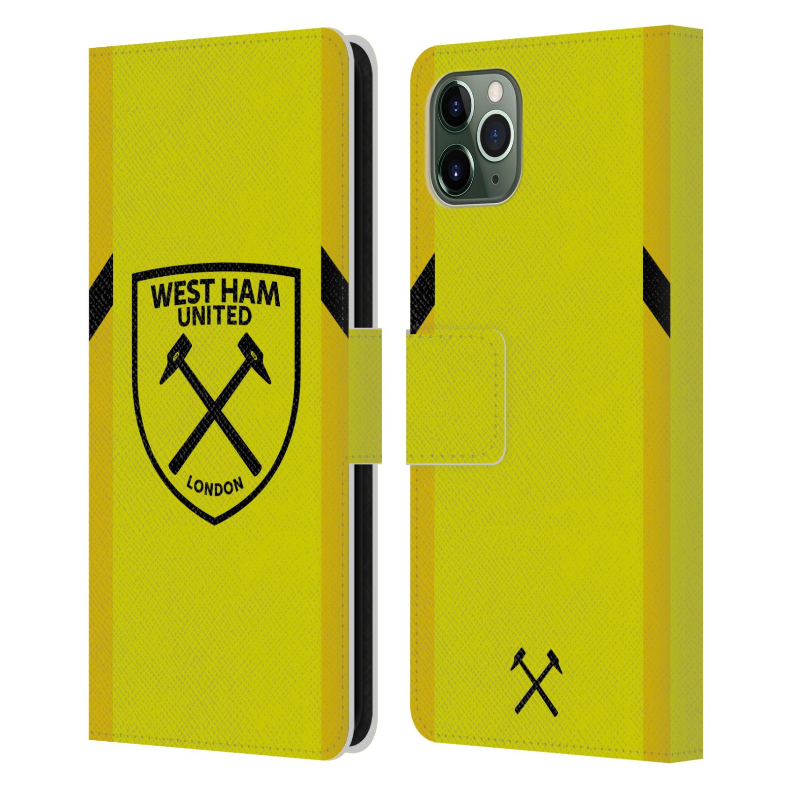 WEST HAM UNITED FC 2023/24 CREST KIT LEATHER BOOK CASE FOR APPLE iPHONE PHONES - 第 8/12 張圖片