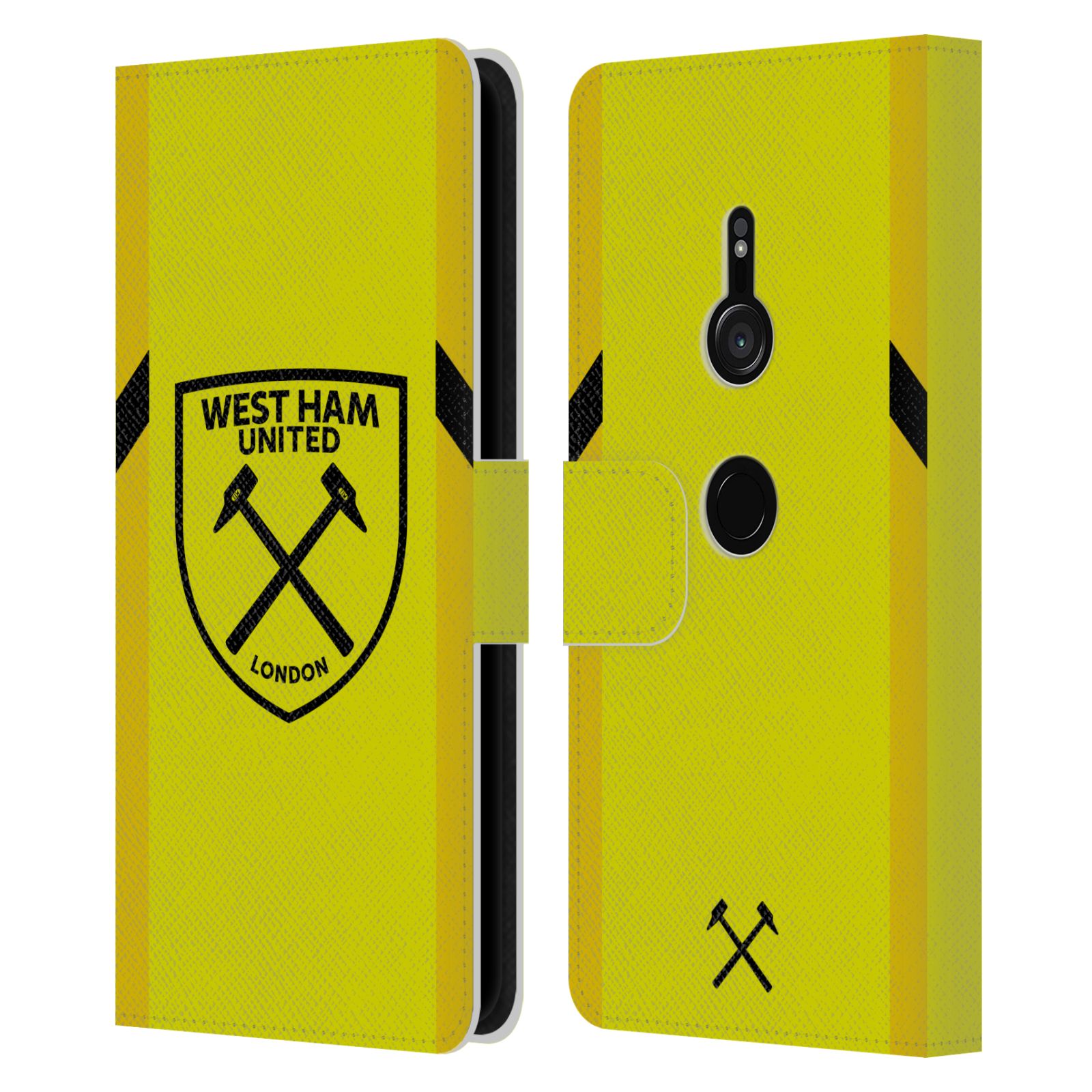 WEST HAM UNITED FC 2023/24 CREST KIT LEATHER BOOK WALLET CASE FOR SONY PHONES 1 - Picture 8 of 12