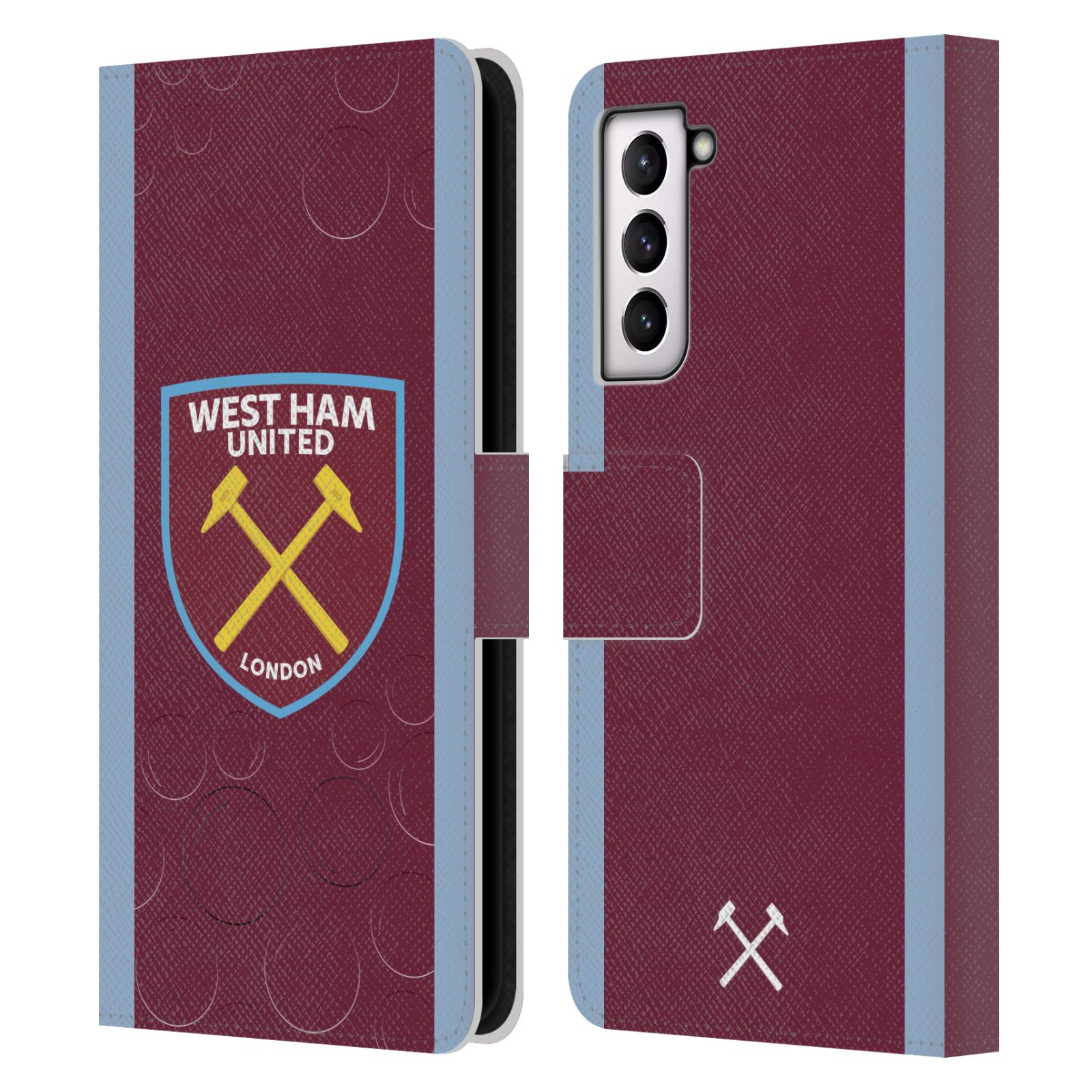 WEST HAM UNITED FC 2023/24 CREST KIT LEATHER BOOK CASE FOR SAMSUNG PHONES 4 - 第 9/12 張圖片
