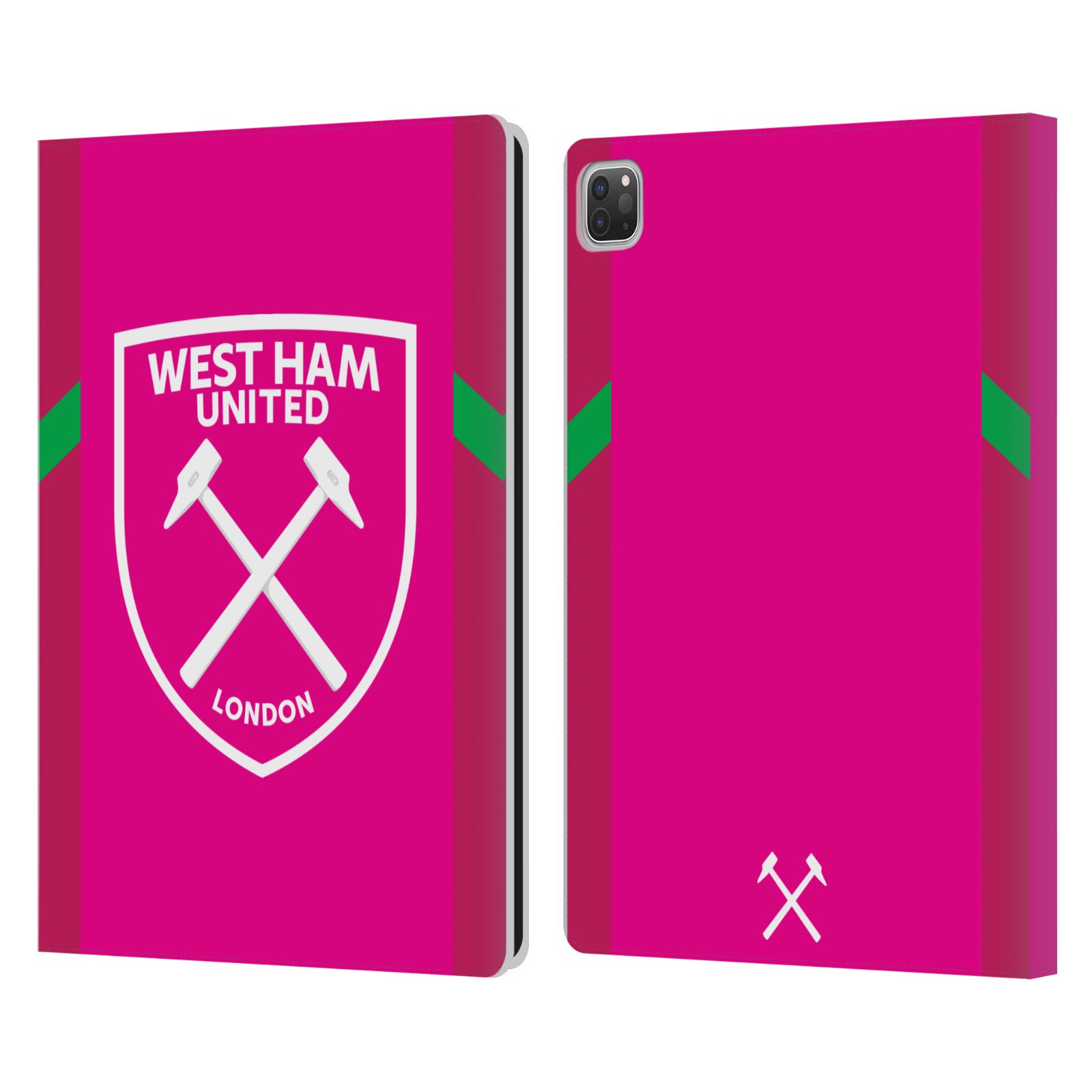OFFICIAL WEST HAM UNITED FC 2023/24 CREST KIT LEATHER BOOK CASE FOR APPLE iPAD - Afbeelding 12 van 12