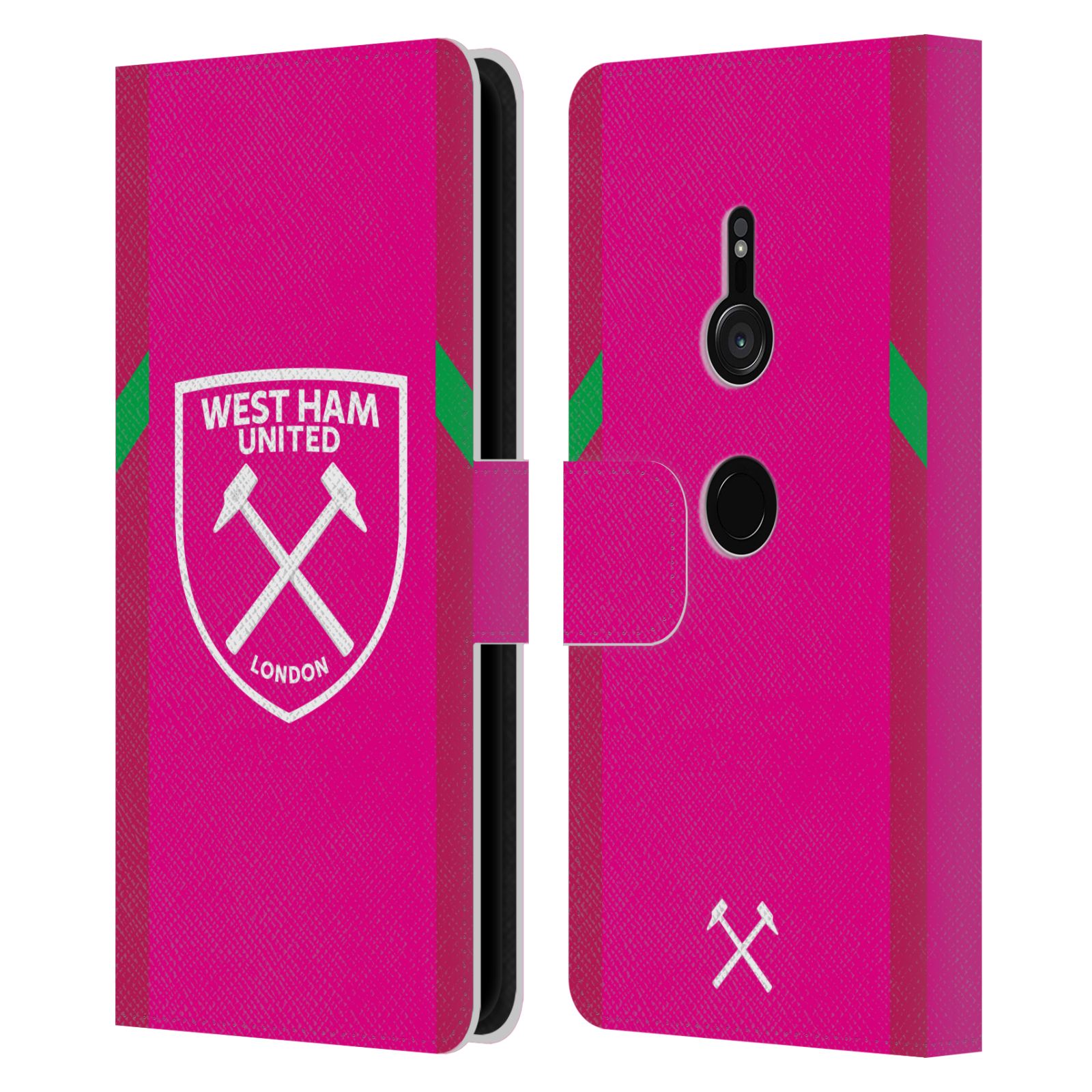 WEST HAM UNITED FC 2023/24 CREST KIT LEATHER BOOK WALLET CASE FOR SONY PHONES 1 - Picture 12 of 12
