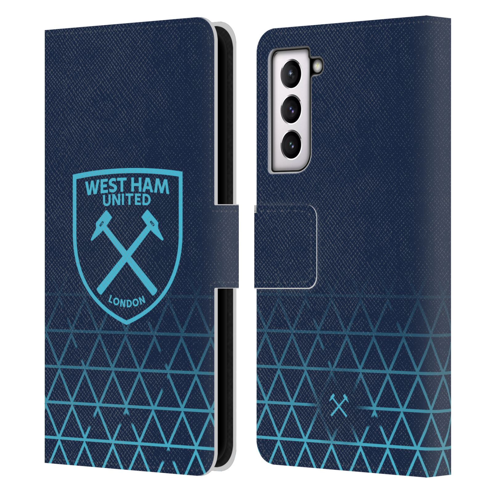 WEST HAM UNITED FC 2023/24 CREST KIT LEATHER BOOK CASE FOR SAMSUNG PHONES 4 - 第 11/12 張圖片