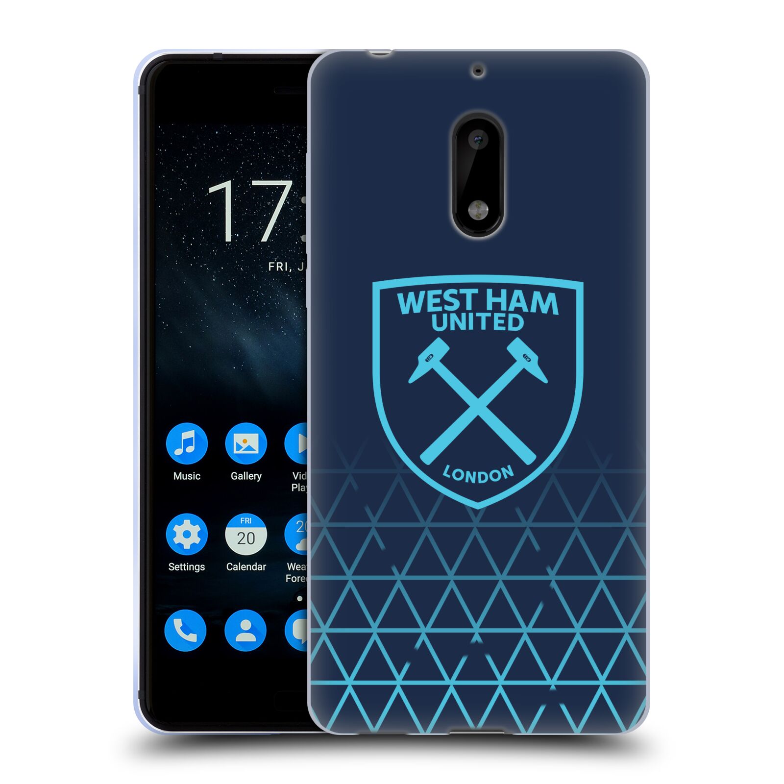 OFFICIAL WEST HAM UNITED FC 2023/24 CREST KIT SOFT GEL CASE FOR NOKIA PHONES 1 - 第 12/13 張圖片