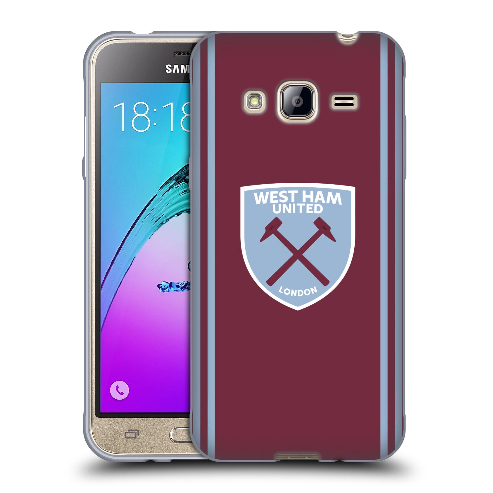 OFFICIAL WEST HAM UNITED FC 2024/25 CREST KIT SOFT GEL CASE FOR SAMSUNG PHONES 3 - 第 9/10 張圖片