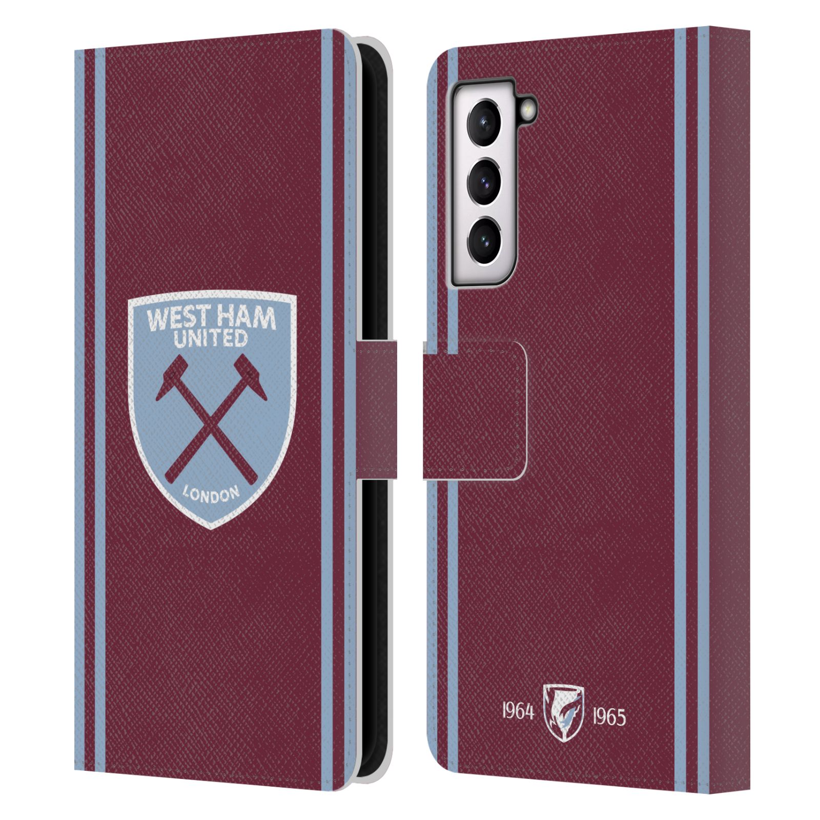 WEST HAM UNITED FC 2024/25 CREST KIT LEATHER BOOK CASE FOR SAMSUNG PHONES 4 - 第 8/9 張圖片