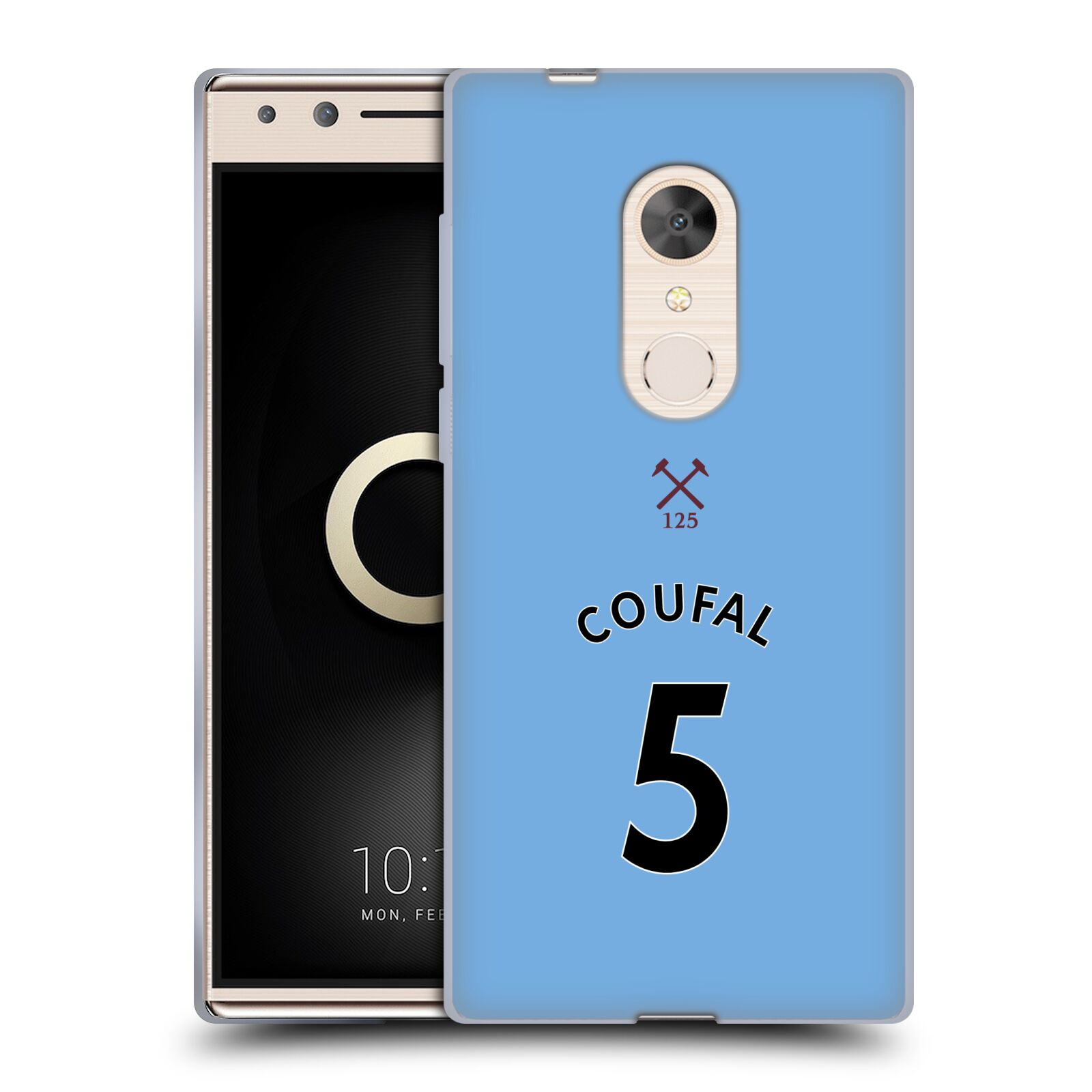 OFFICIAL WEST HAM UNITED FC 2020/21 PLAYERS AWAY KIT GEL CASE FOR ALCATEL PHONES - 第 21/21 張圖片
