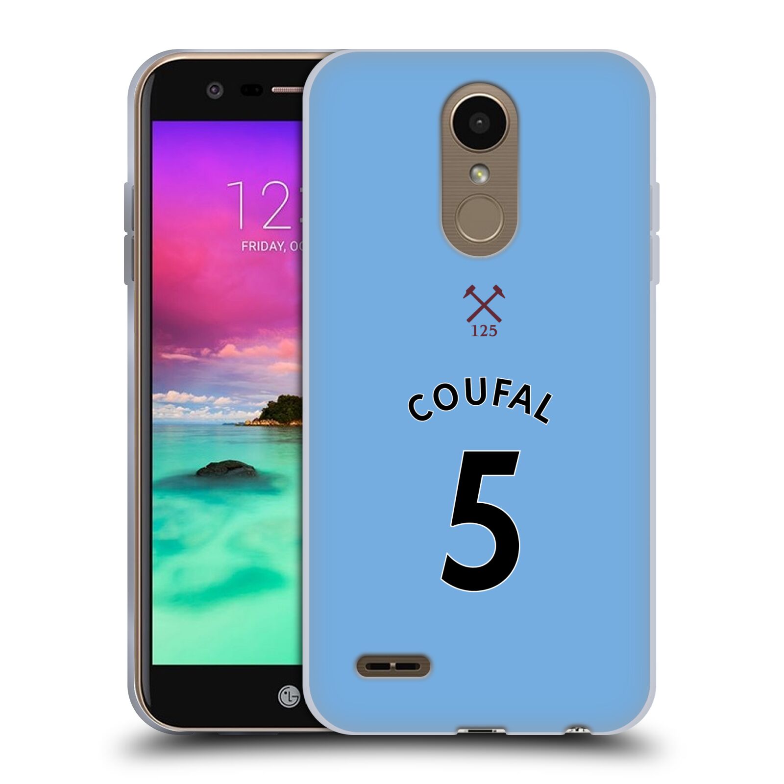 OFFICIAL WEST HAM UNITED FC 2020/21 PLAYERS AWAY KIT GEL CASE FOR LG PHONES 2 - 第 21/21 張圖片