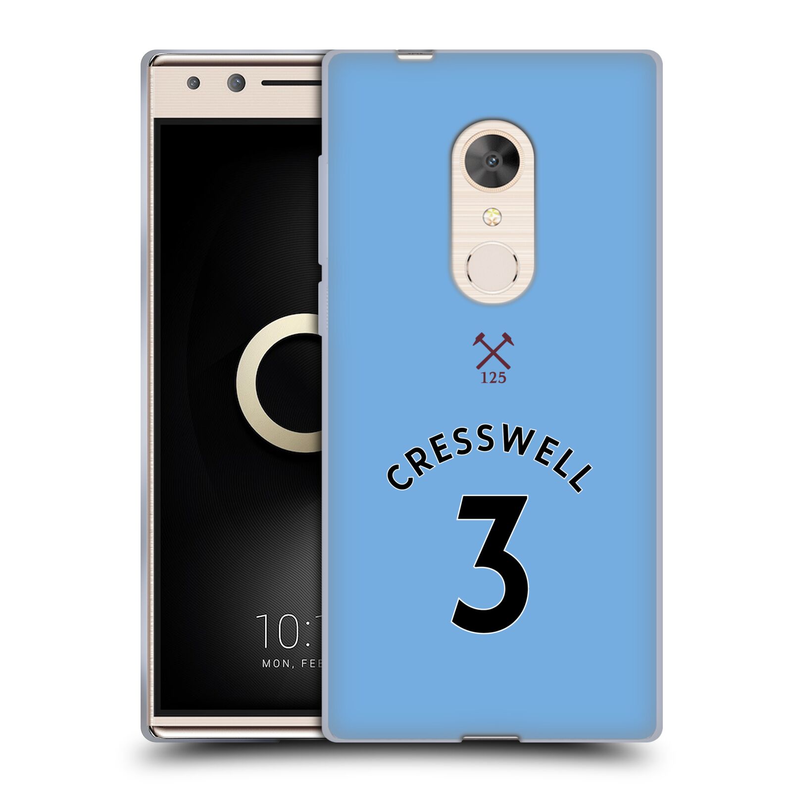 OFFICIAL WEST HAM UNITED FC 2020/21 PLAYERS AWAY KIT GEL CASE FOR ALCATEL PHONES - 第 8/21 張圖片